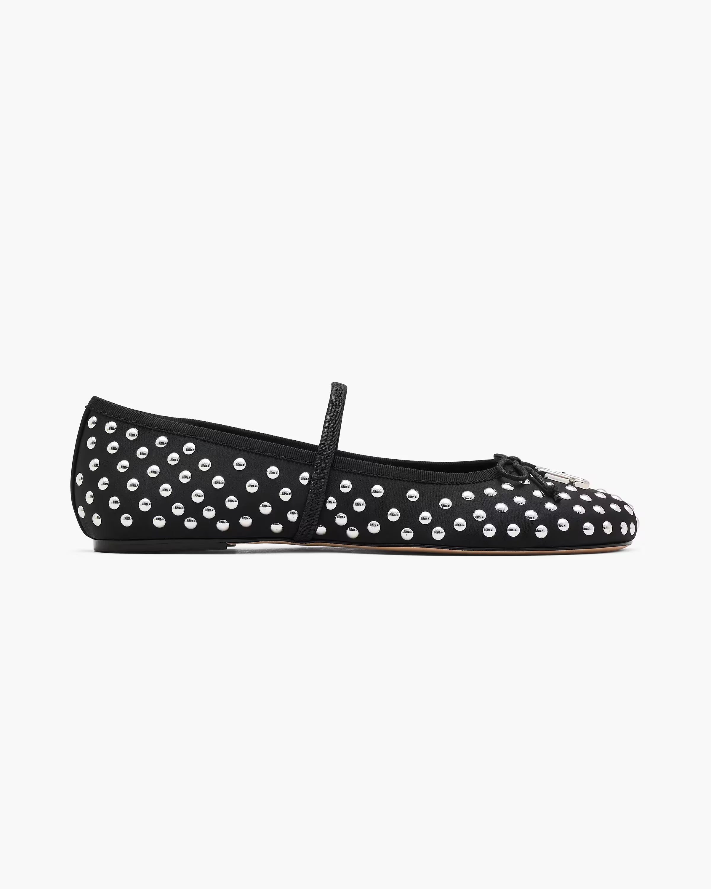Marc Jacobs The Studded Sabrina Ballerina Black Multi