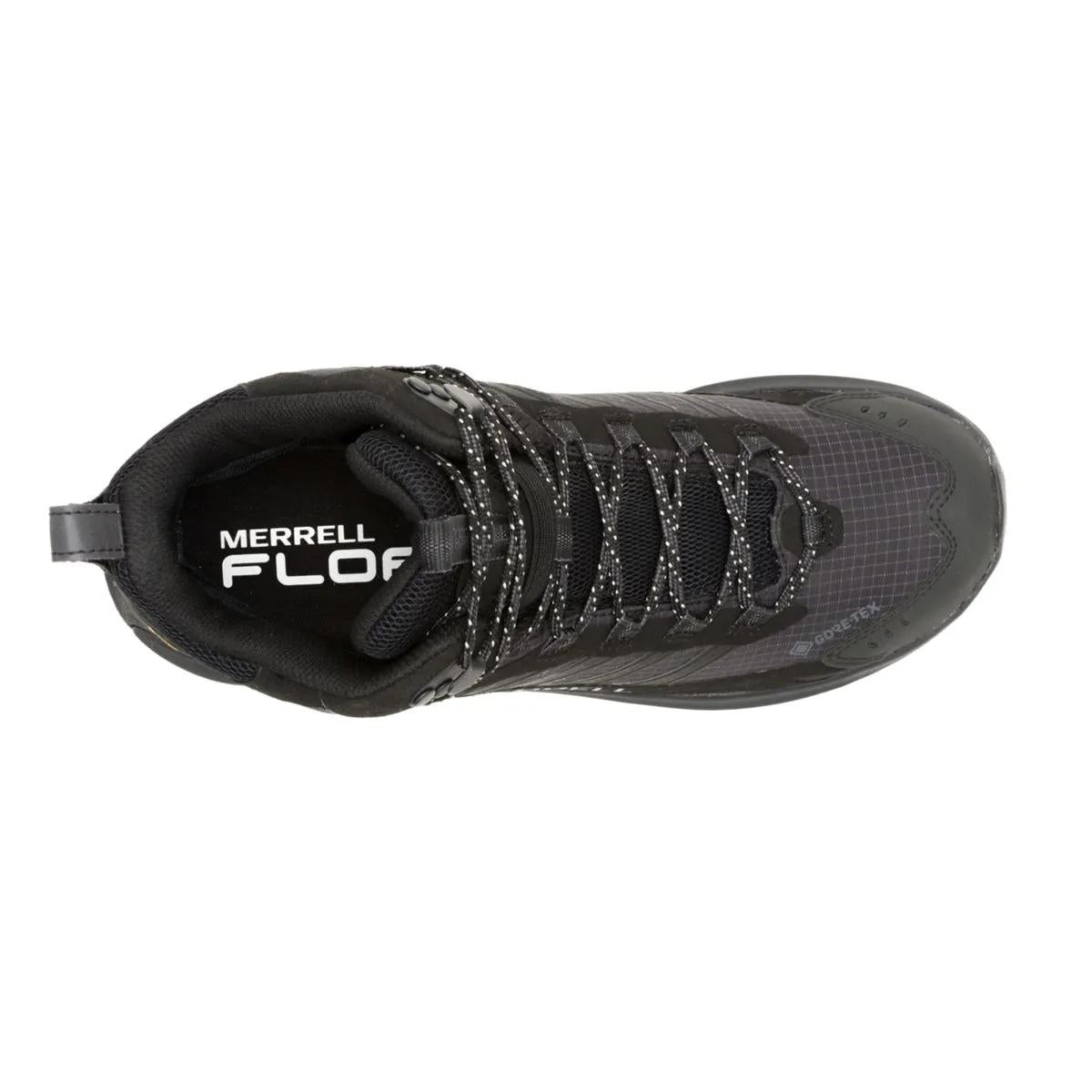 Merrell Men's Moab Speed 2 Mid GORE-TEX Black
