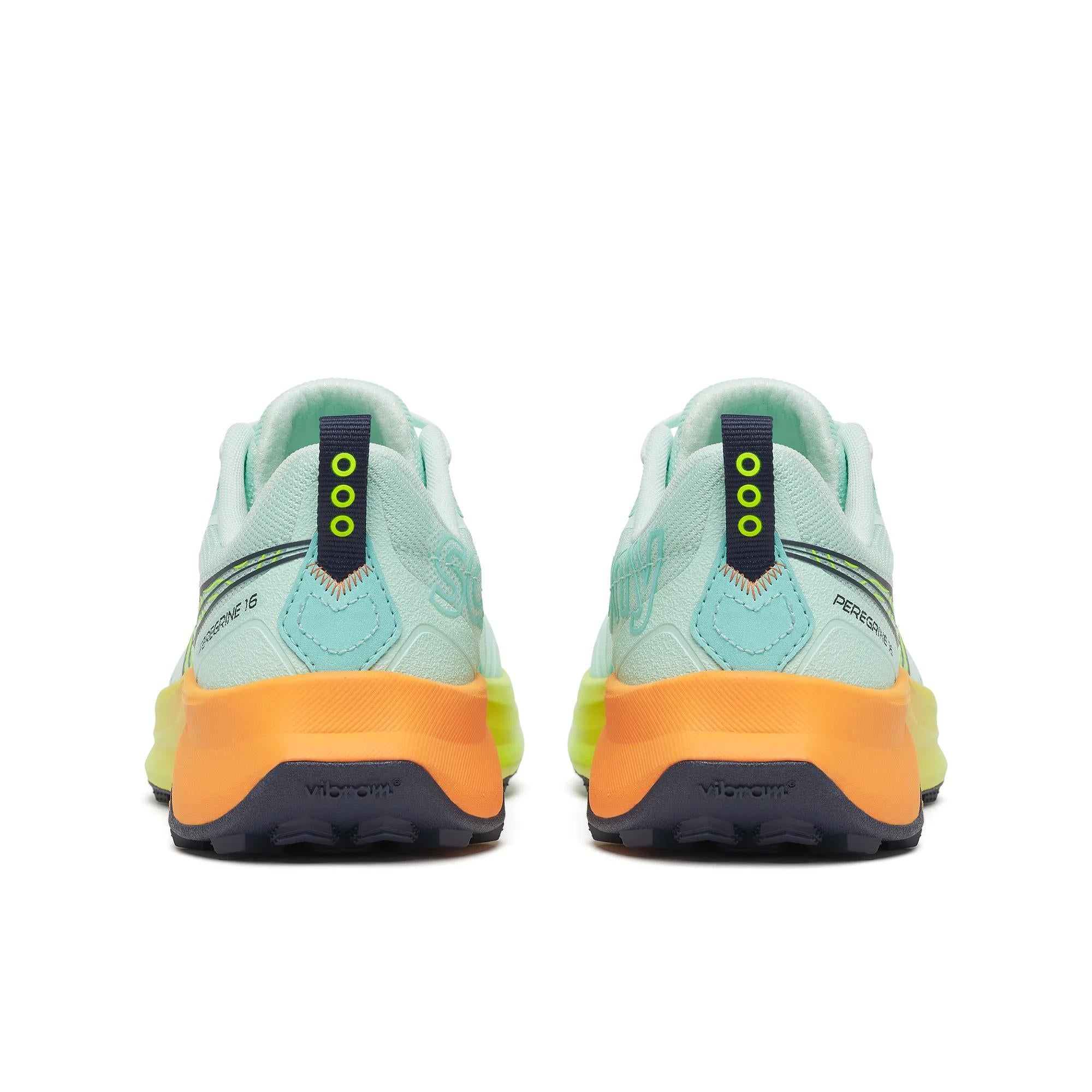 Saucony Women's Peregrine 16 Aqua | Citron