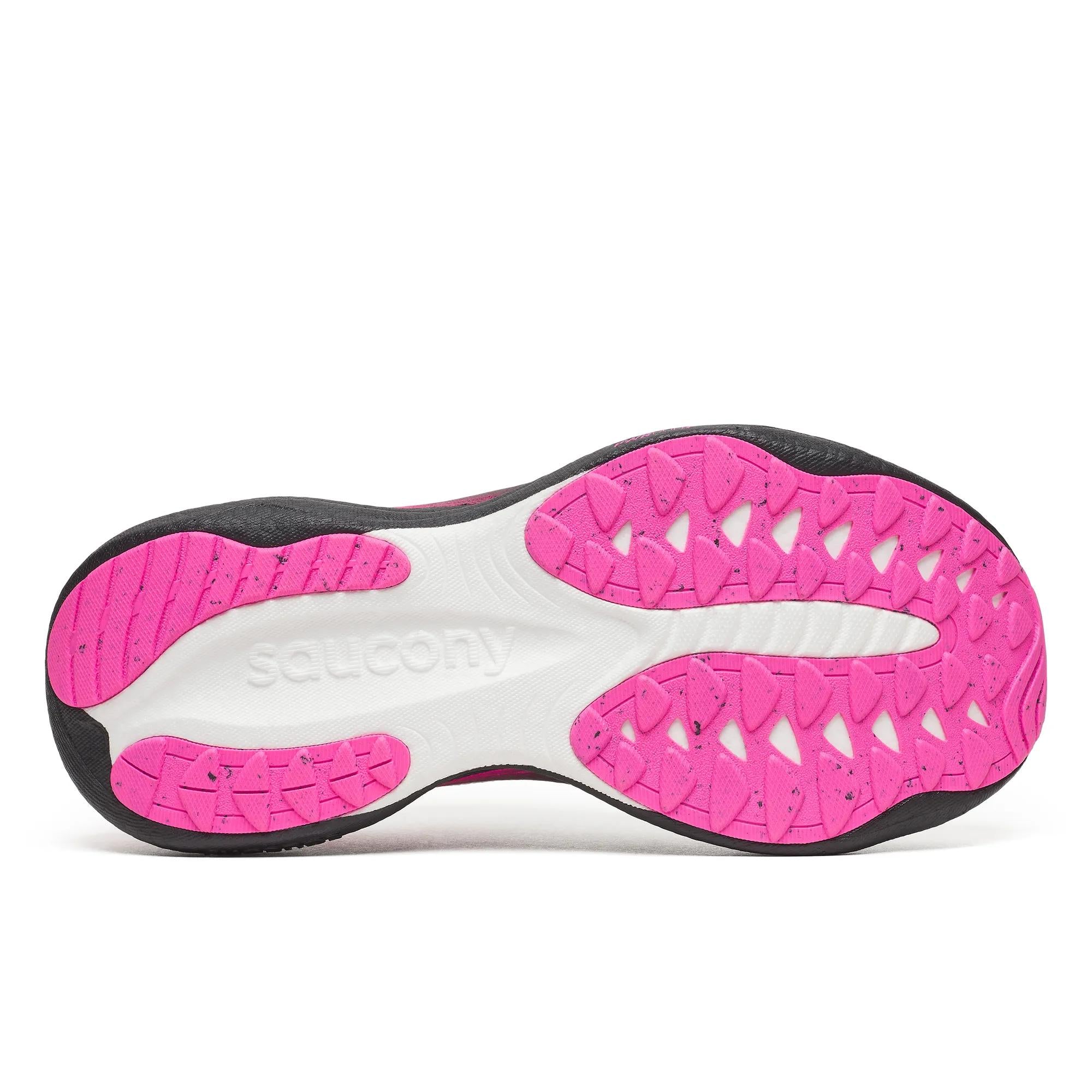 Saucony Women's Black Girls Run X Saucony Ride 19 Fog | Hot Pink