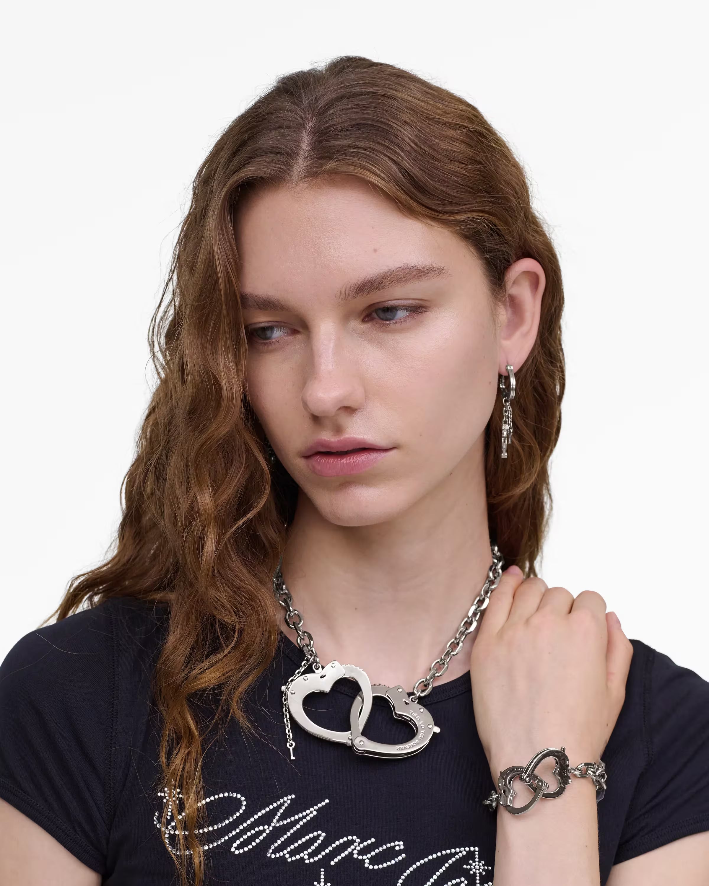 Marc Jacobs The Logo Webbing Strap Gold Multi