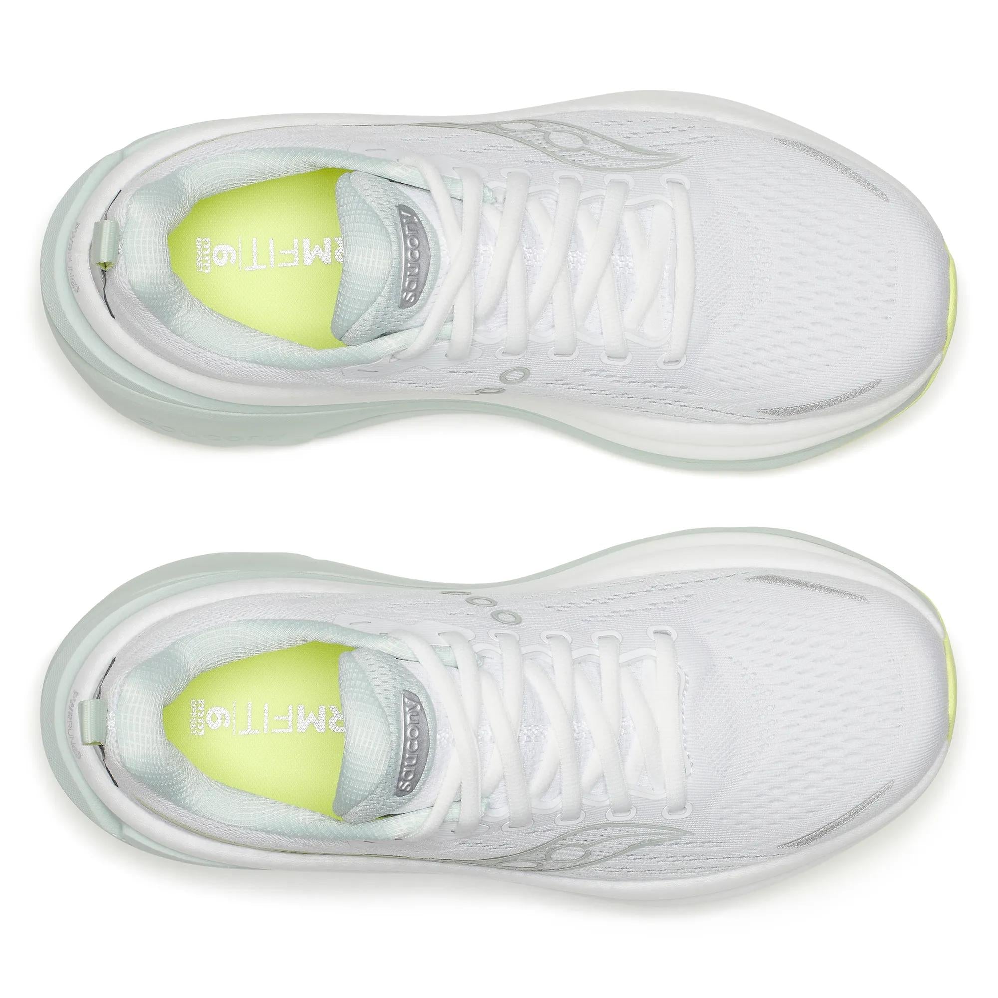 Saucony Women's Hurricane 25 Wide White | Mist