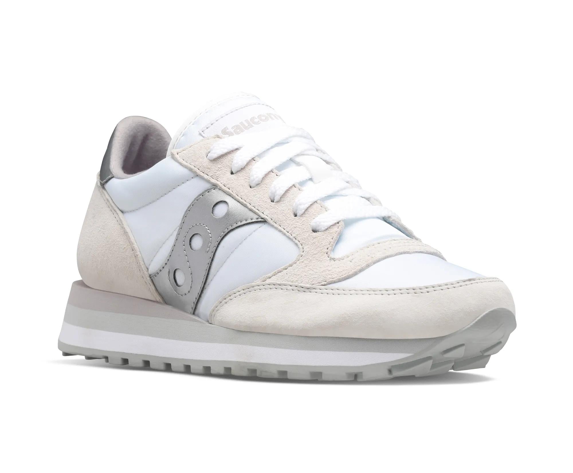 Saucony Women's Jazz Triple White | Silver