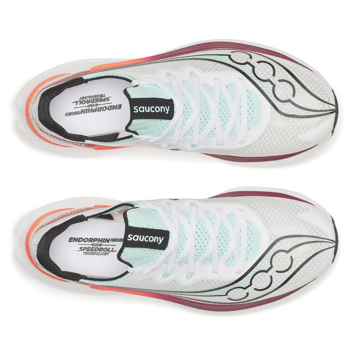 Saucony Men's Endorphin Pro 5 White | Crimson