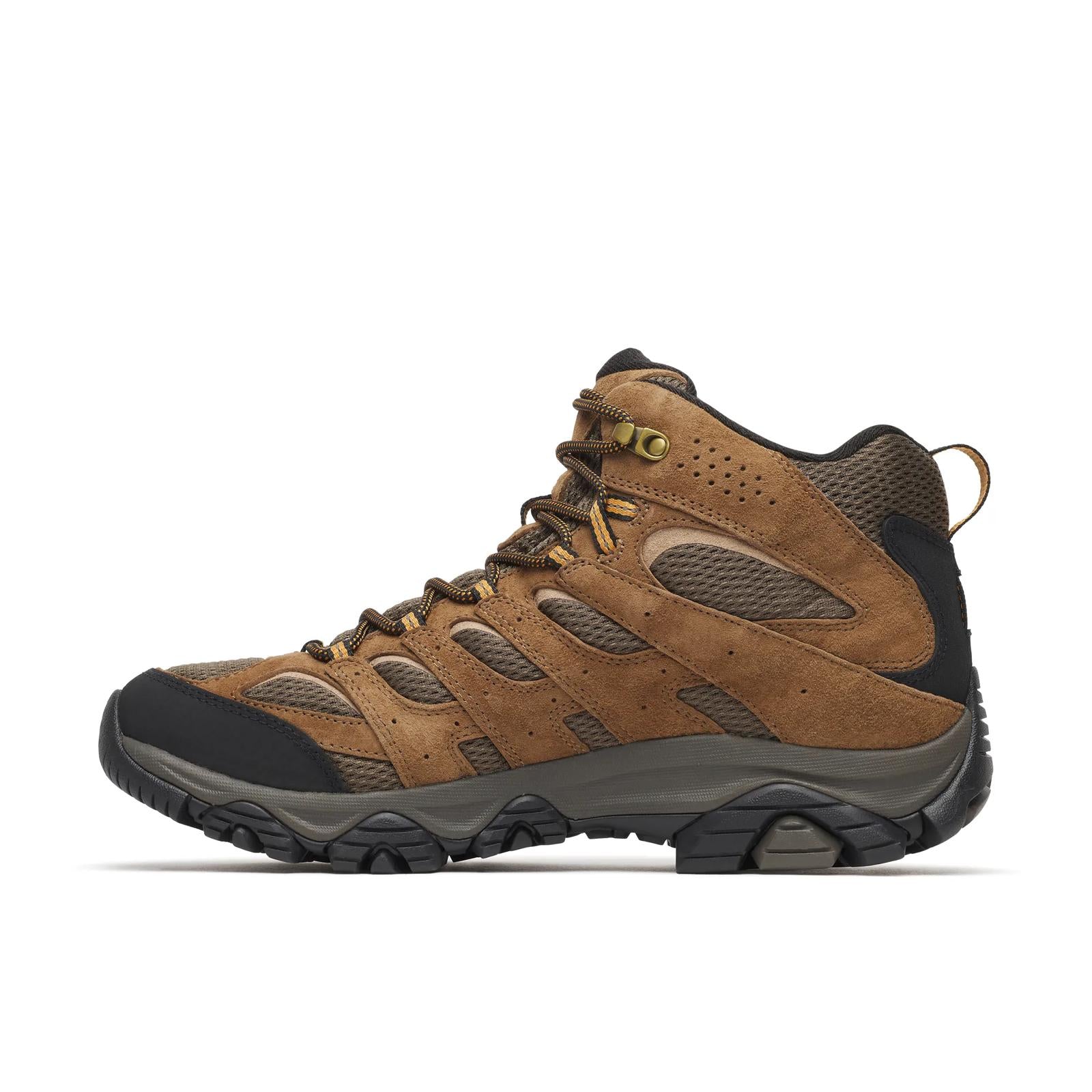 Merrell Men's Moab 3 Mid Waterproof Wide Width Earth