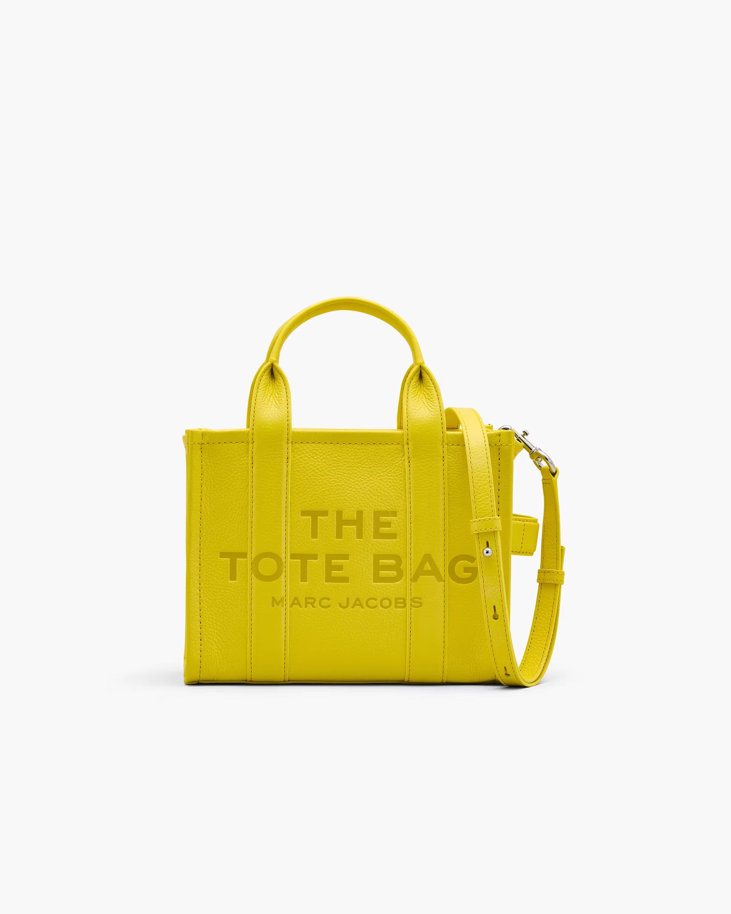 Marc Jacobs The Leather Small Tote Bag Daisy Yellow