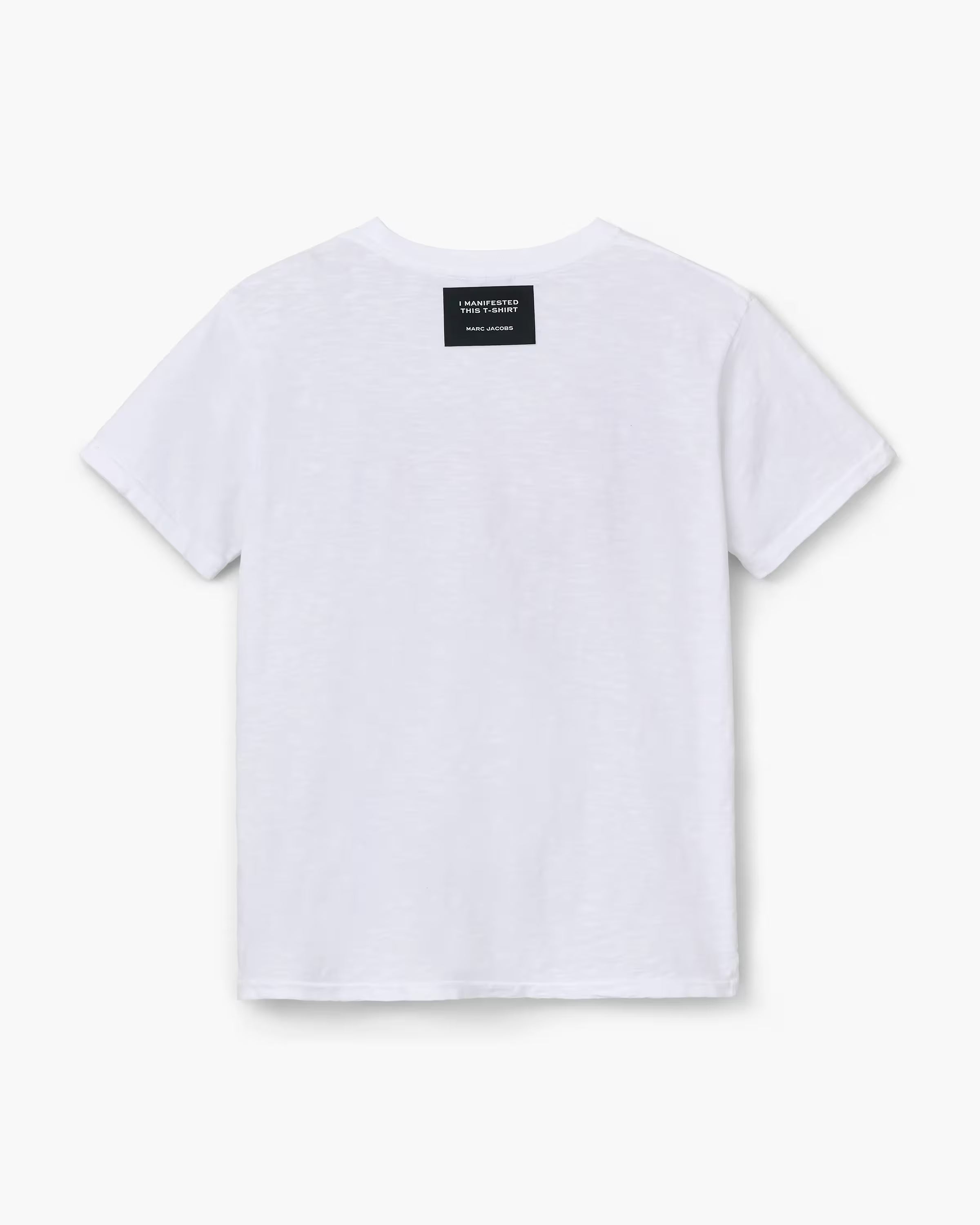 Marc Jacobs The Thin Outline Logo Webbing Strap Rose Multi