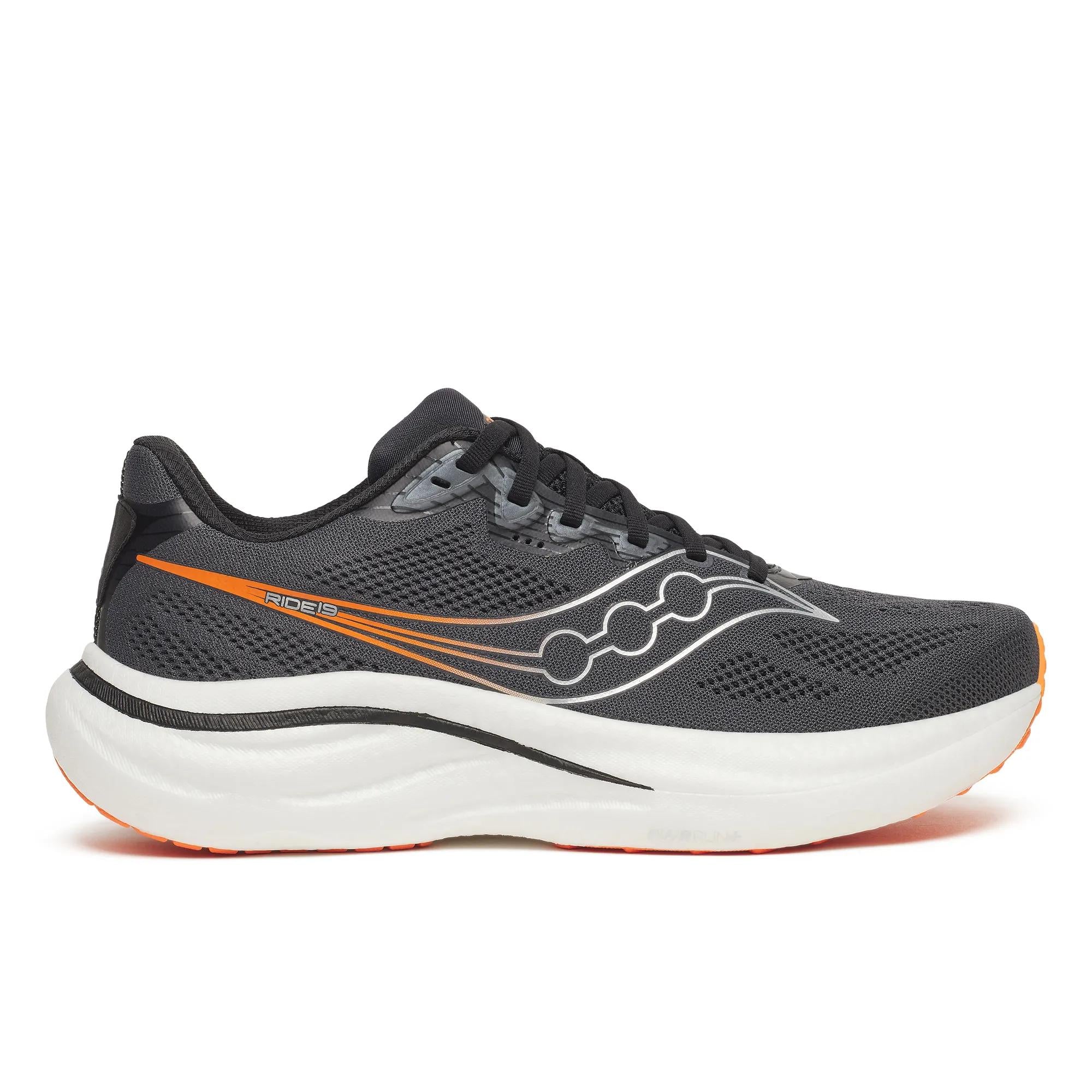 Saucony Men's Ride 19 Shadow | Black