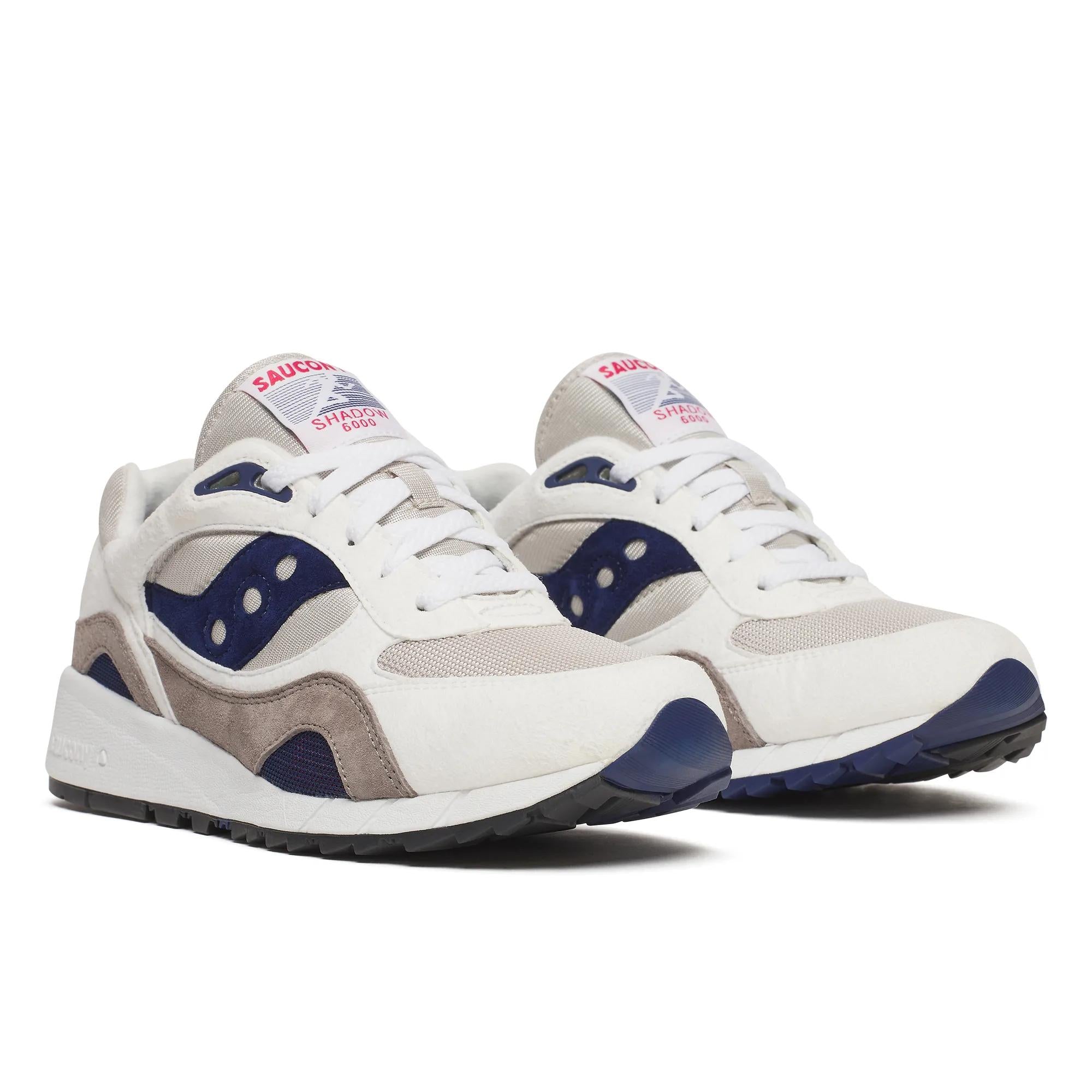 Saucony Shadow 6000 White | Grey | Navy