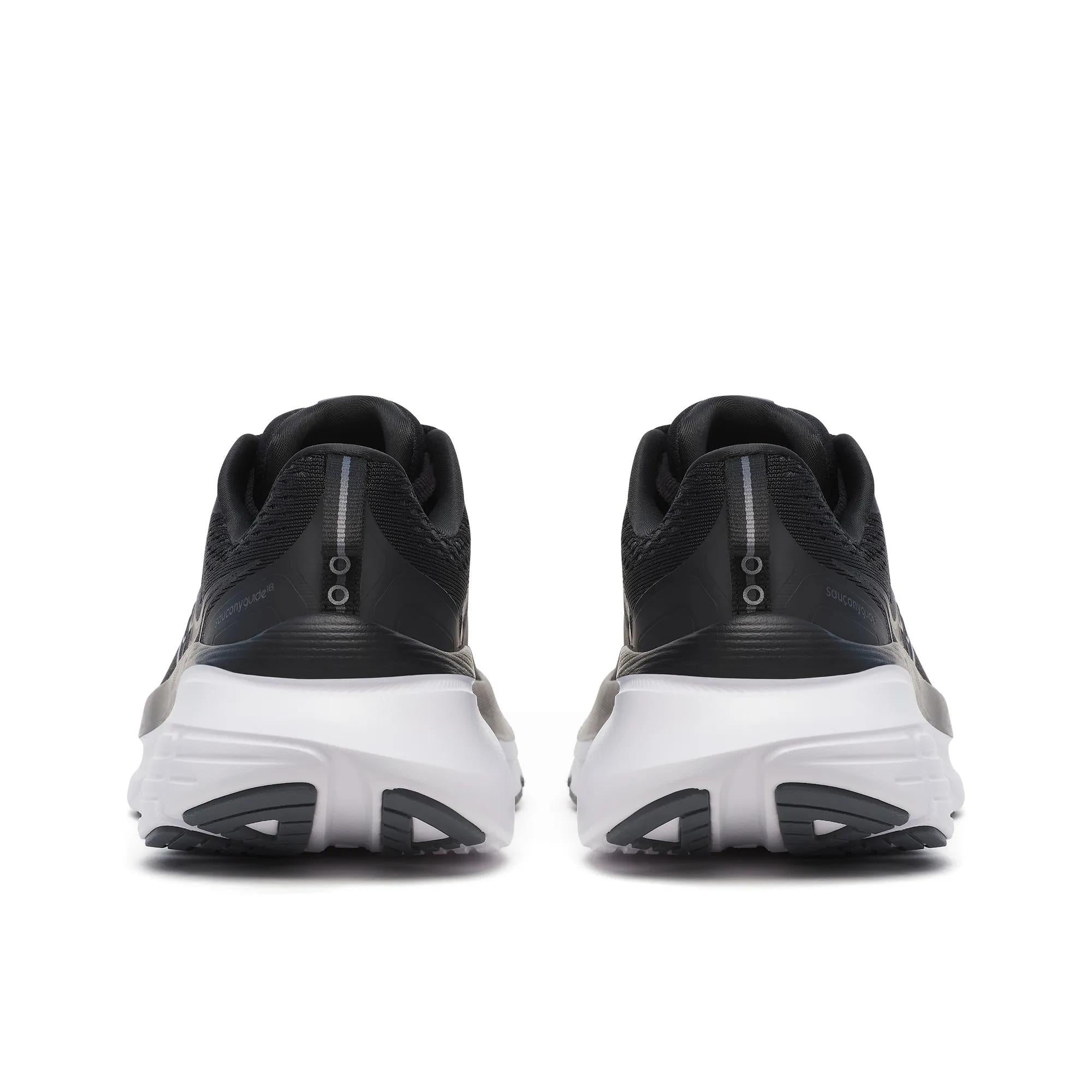 Saucony Women's Guide 18 Extra Wide Black | White