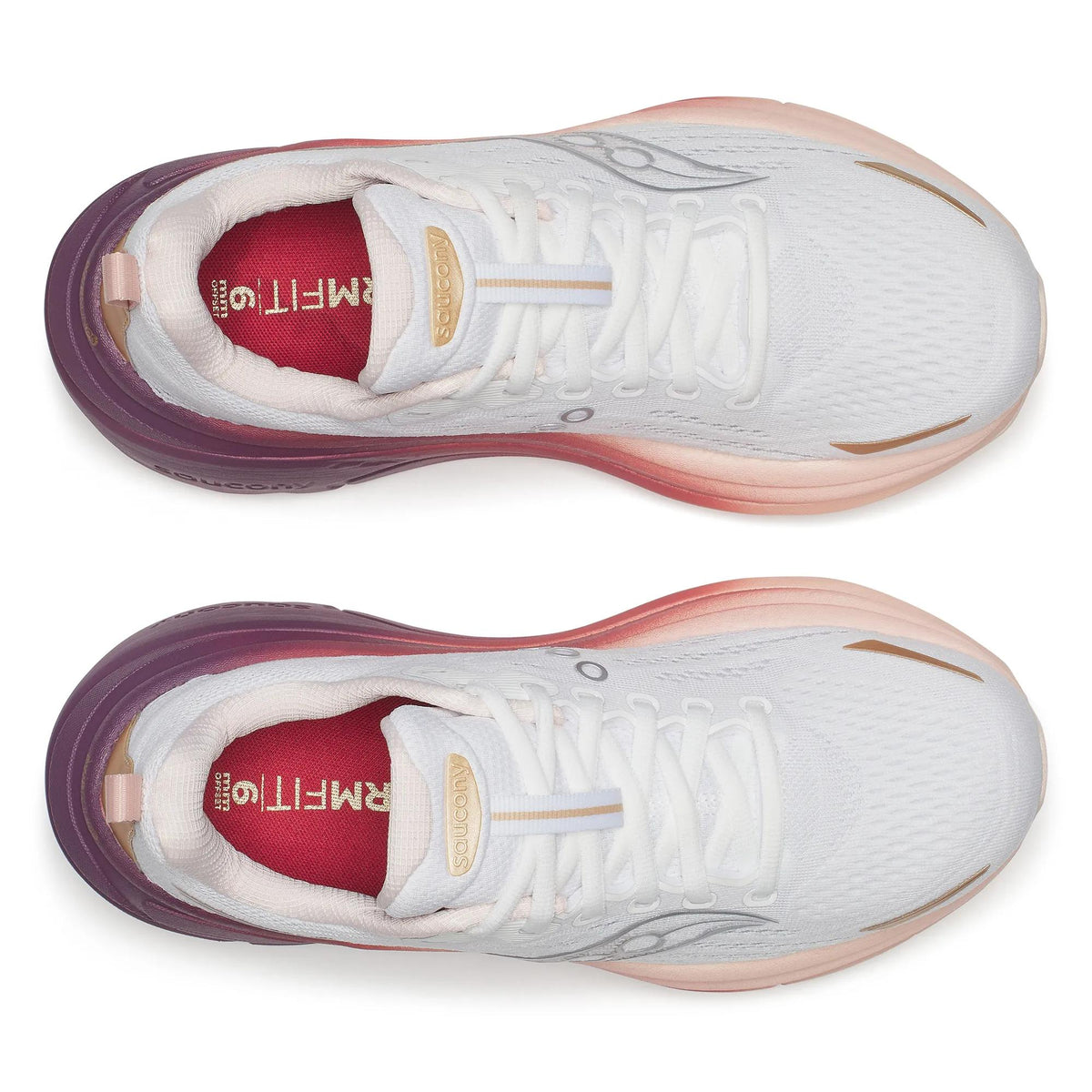 Saucony Women's Hurricane 25 Wide White | Cameo