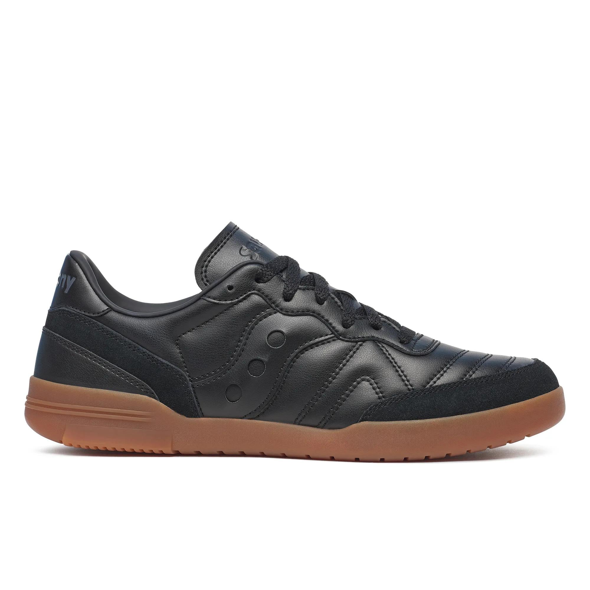 Saucony 586i Leather Black | Gum