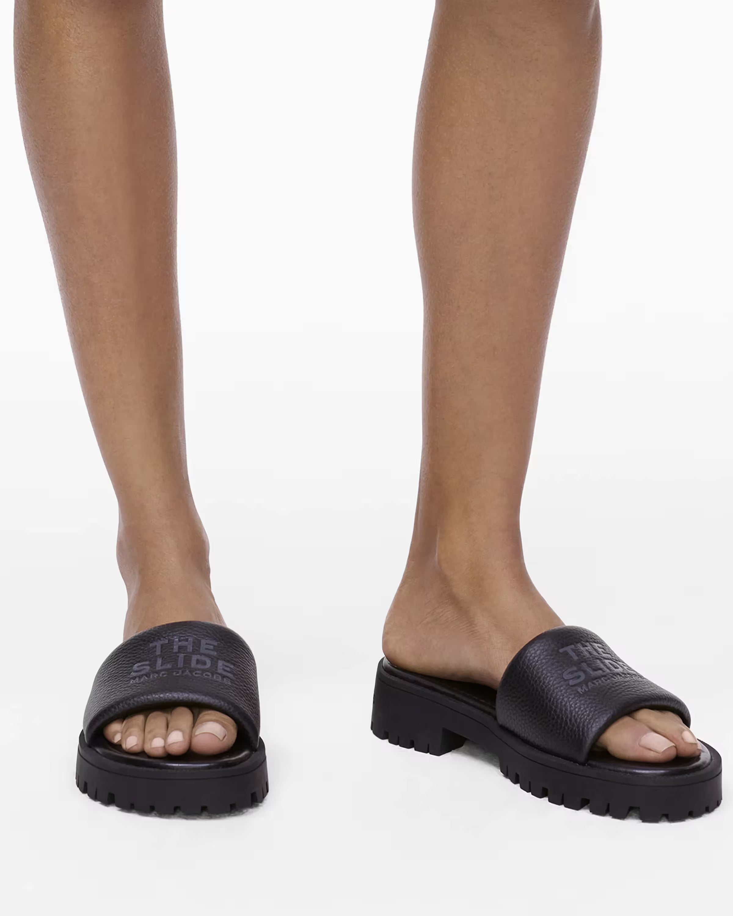Marc Jacobs The Lug Sole Slide Black