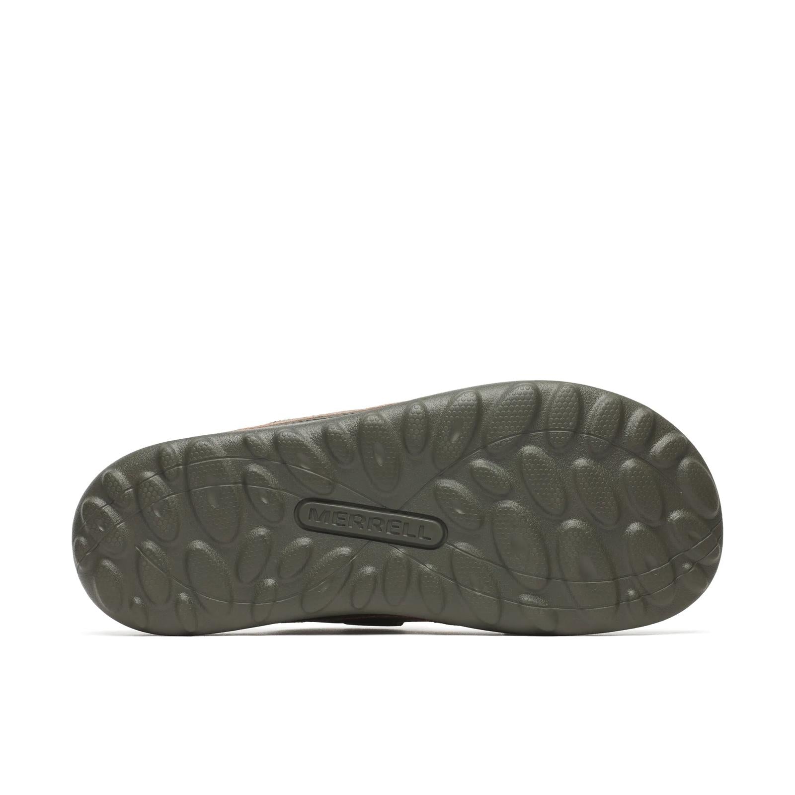Merrell Men's Cove Leather Slide Dark Moss