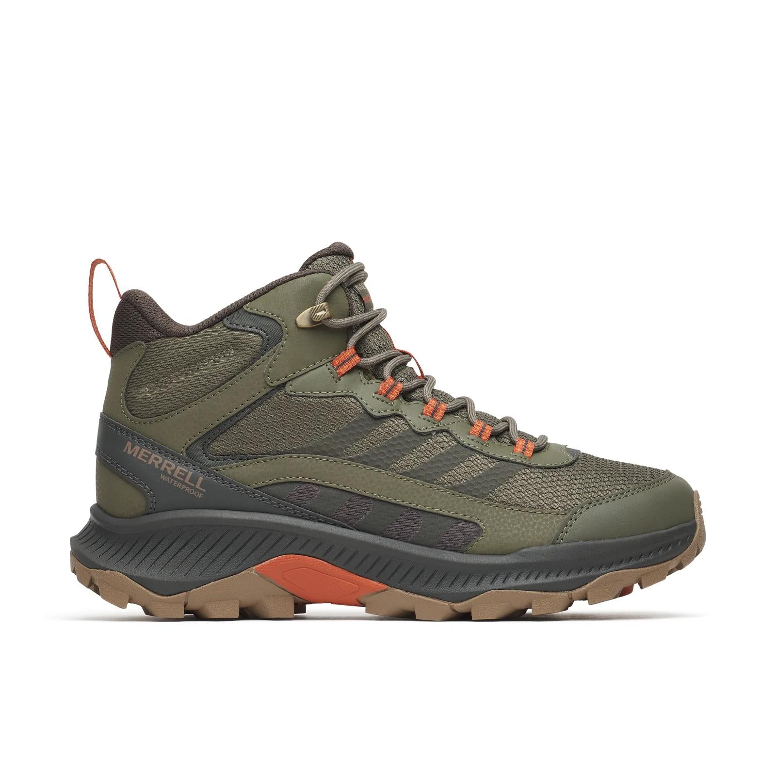 Merrell Men's Speed Strike 2 Mid Waterproof Olive