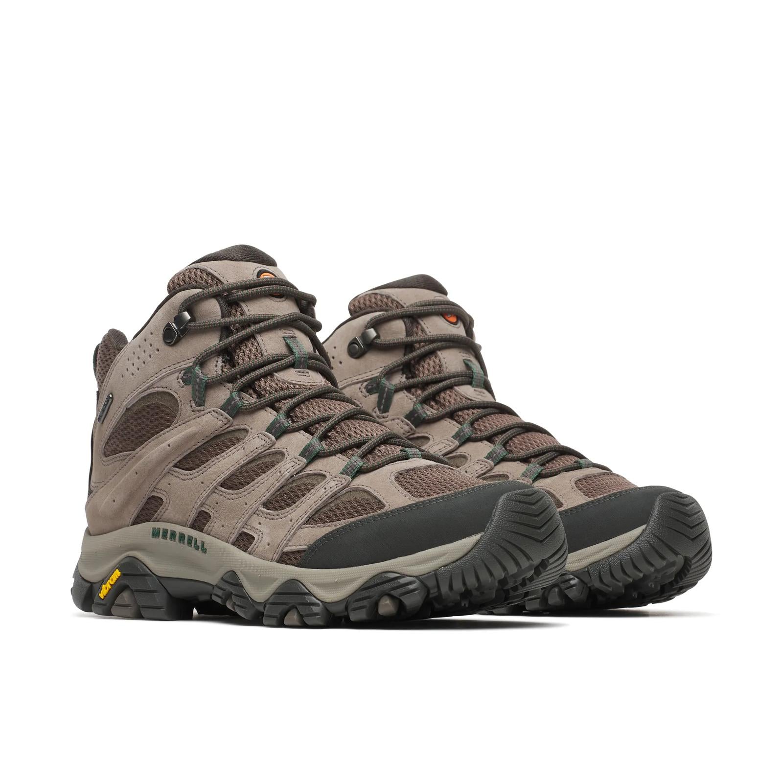 Merrell Men's Moab 3 Mid Waterproof Boulder