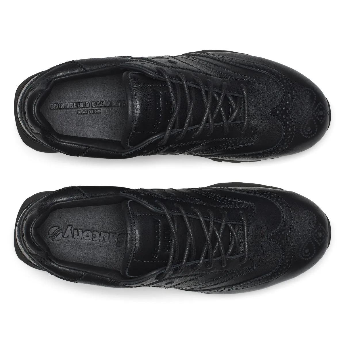 Saucony Engineered Garments X Saucony Shadow Original Wingtip Black