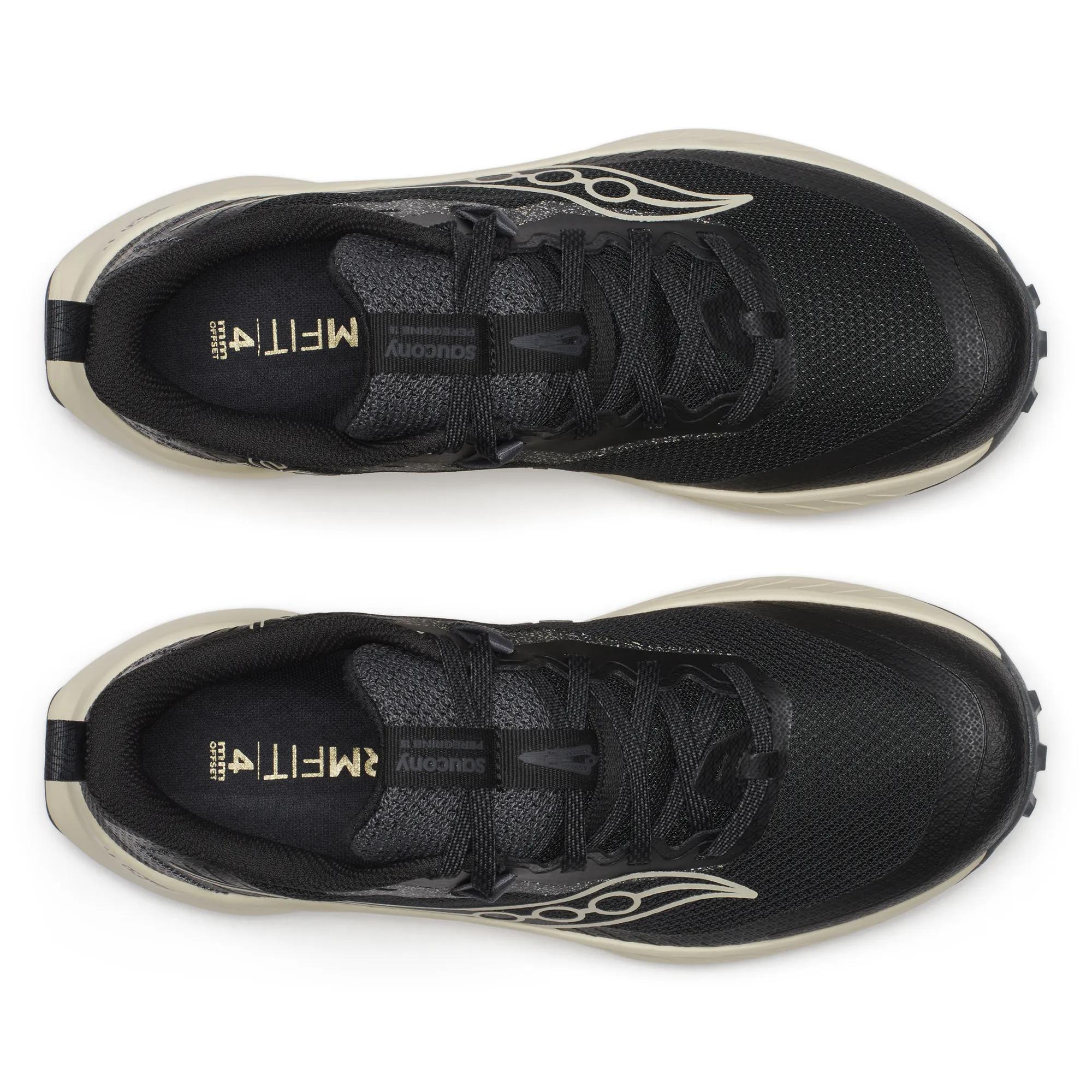 Saucony Women's Peregrine 15 Wide Black | Pearl