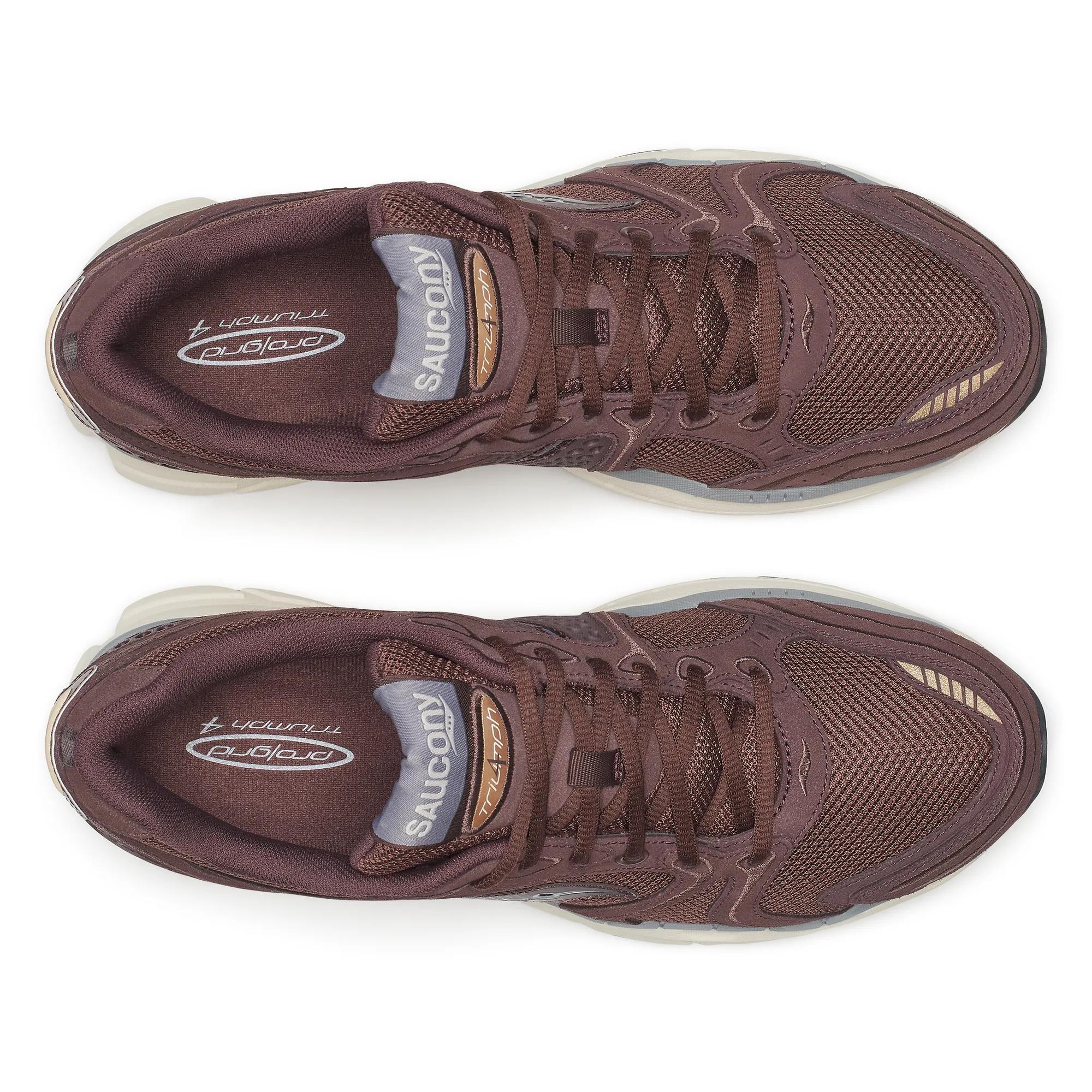 Saucony ProGrid Triumph 4 Premium Mocha | Grey