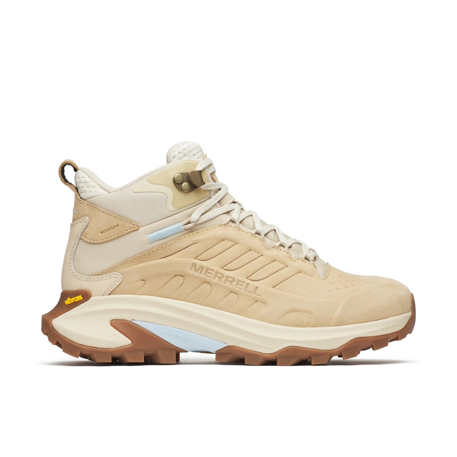 Merrell Women's Moab Speed 2 Leather Mid Waterproof Latte