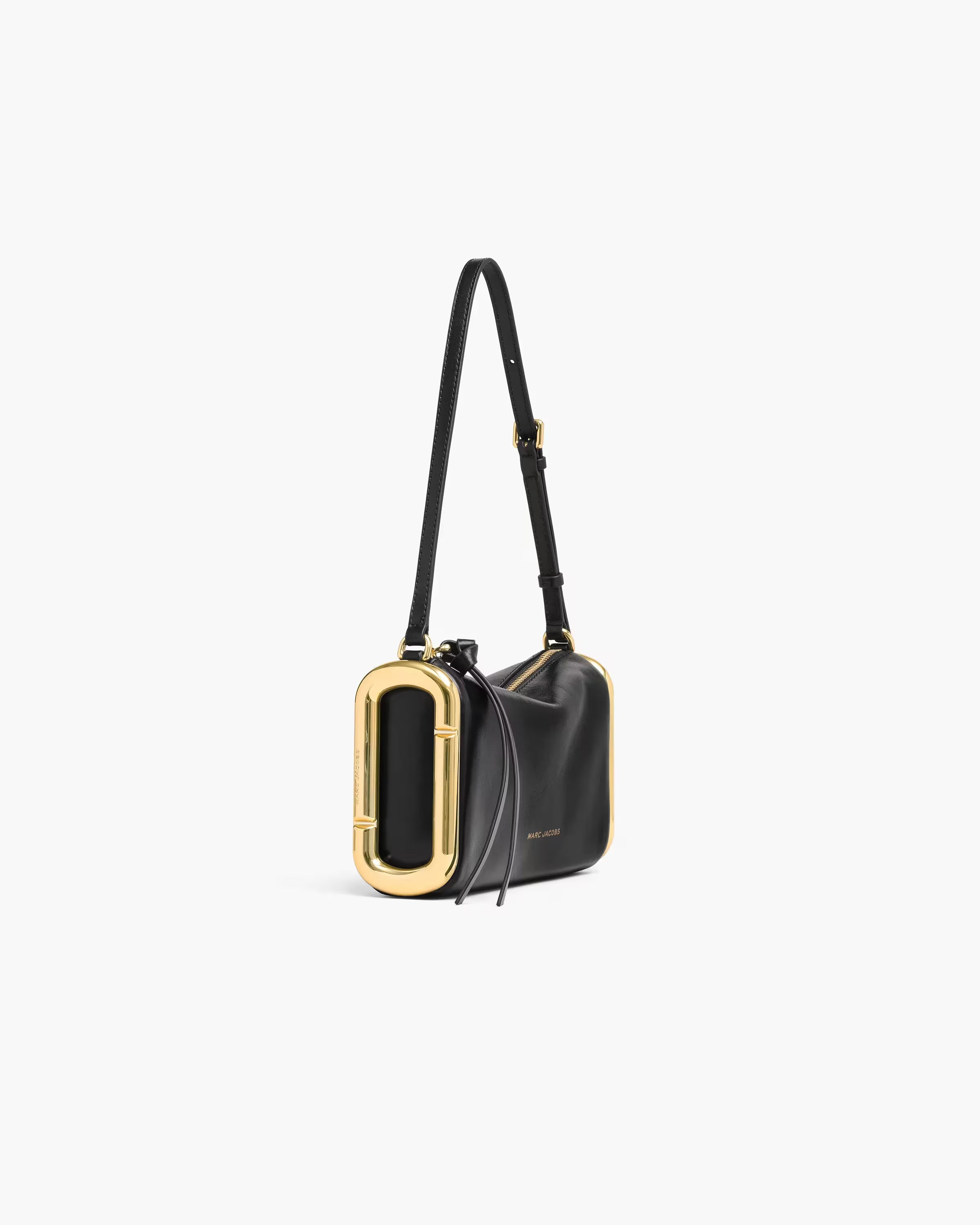 Marc Jacobs The Logo Webbing Strap Slim Gold Multi