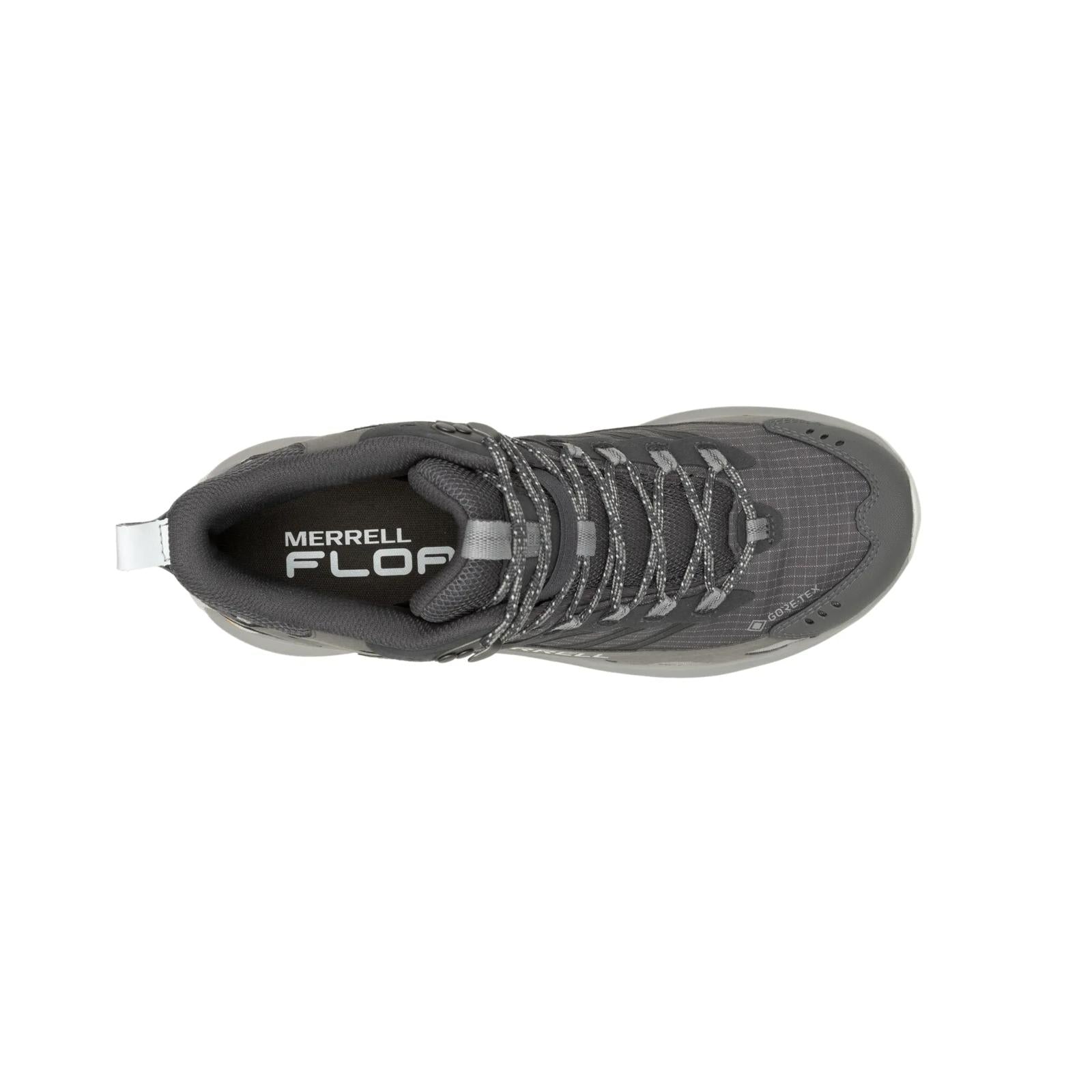 Merrell Men's Moab Speed 2 Mid GORE-TEX Wide Width Asphalt