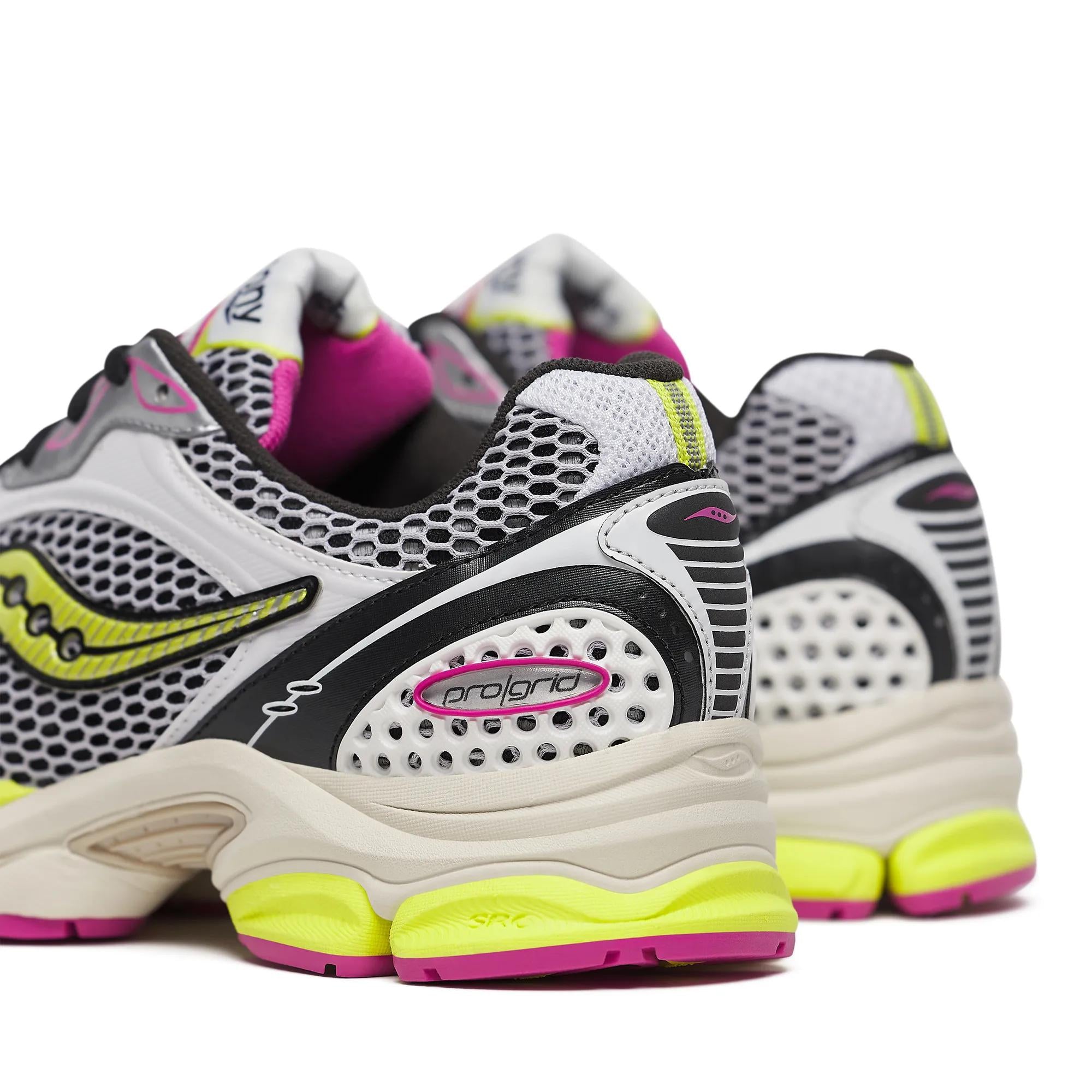 Saucony ProGrid Triumph 4 White | Fluo