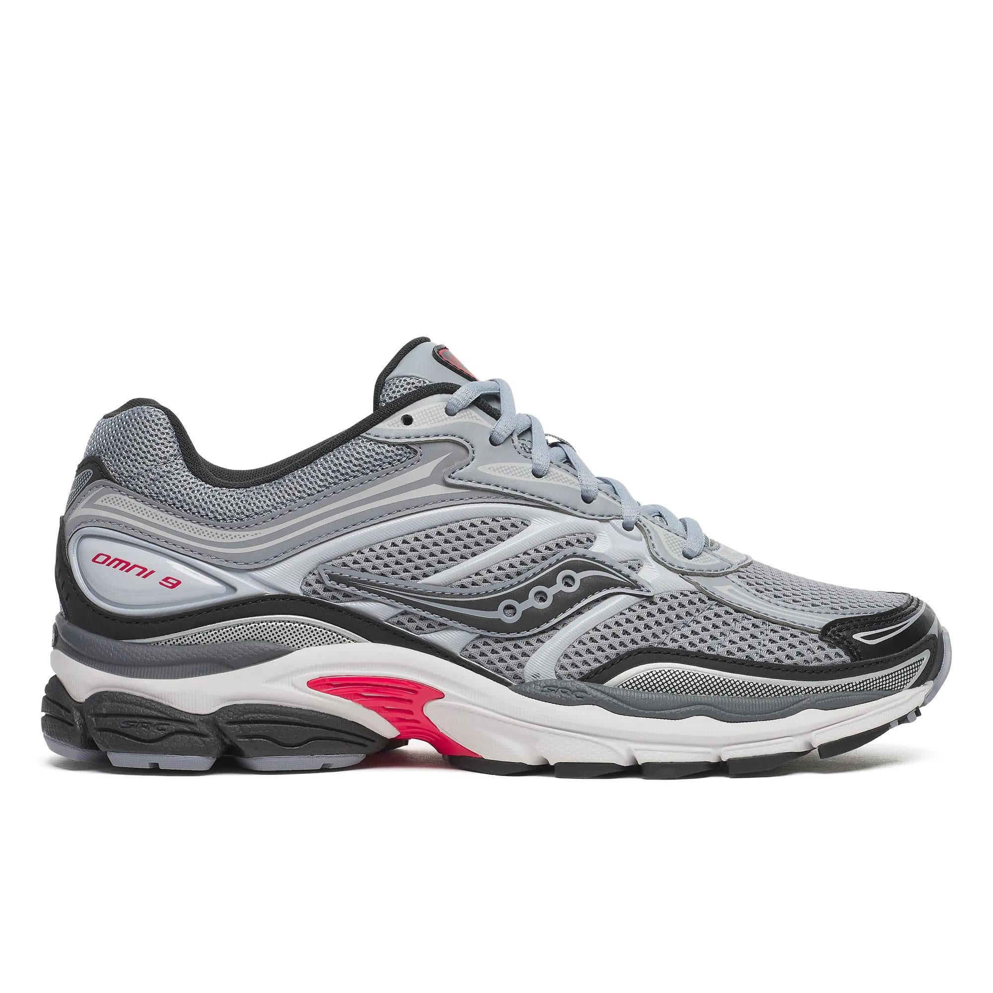 Saucony ProGrid Omni 9 TMY Grey | Red