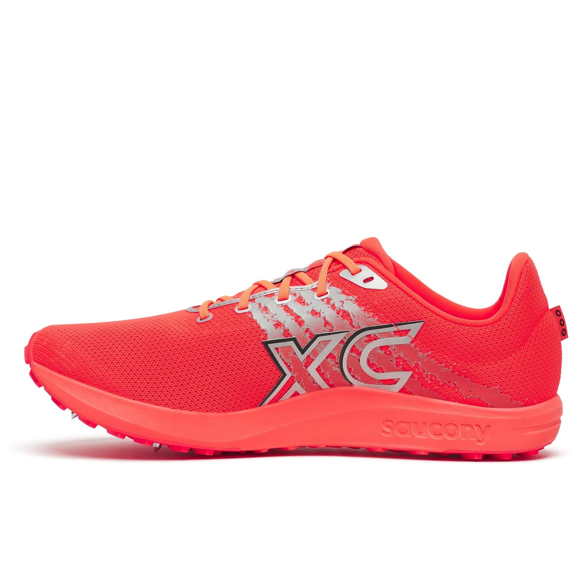 Saucony Kilkenny XC10 Spike ViZiRed | Silver