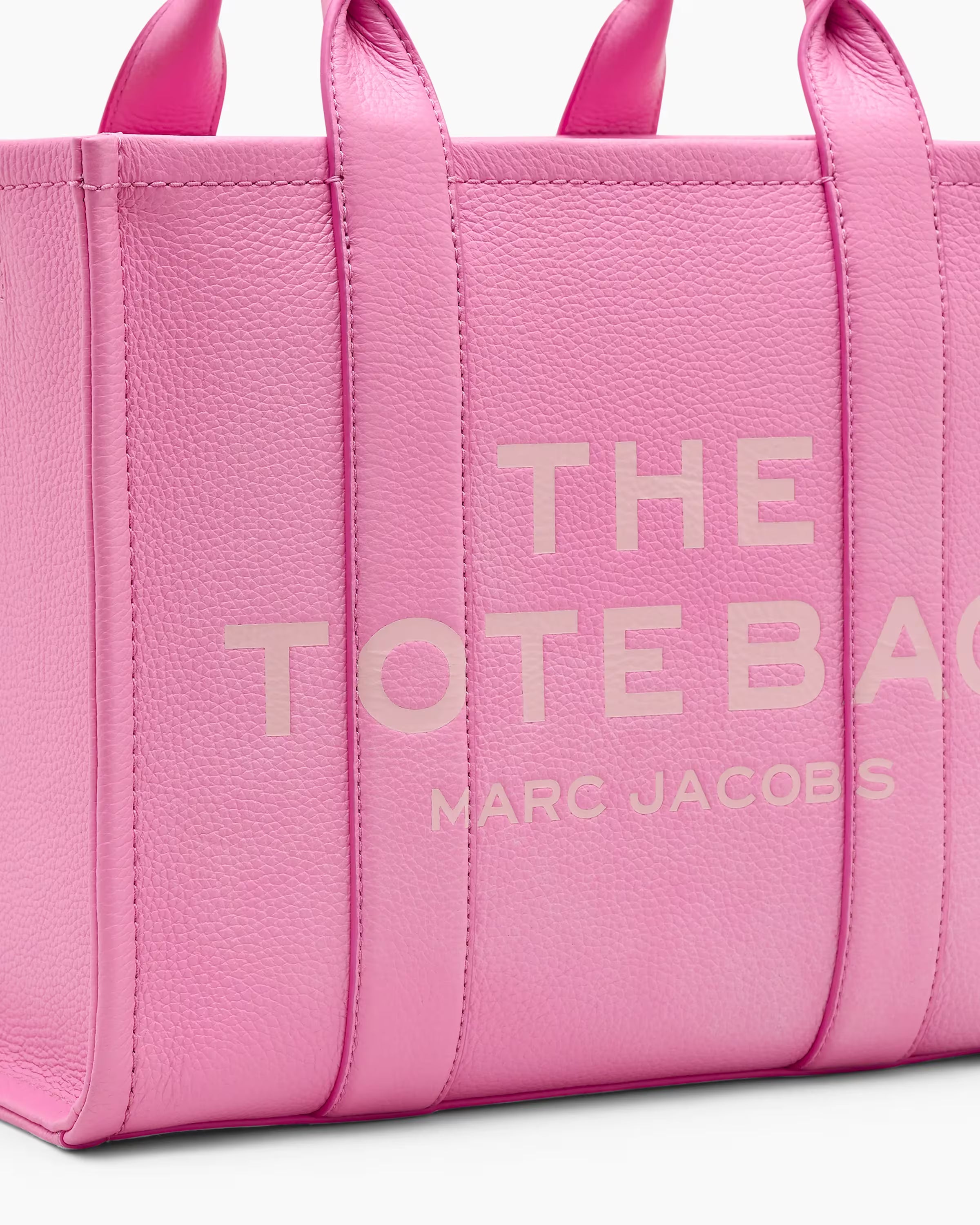 Marc Jacobs The Leather Medium Tote Bag Petal Pink
