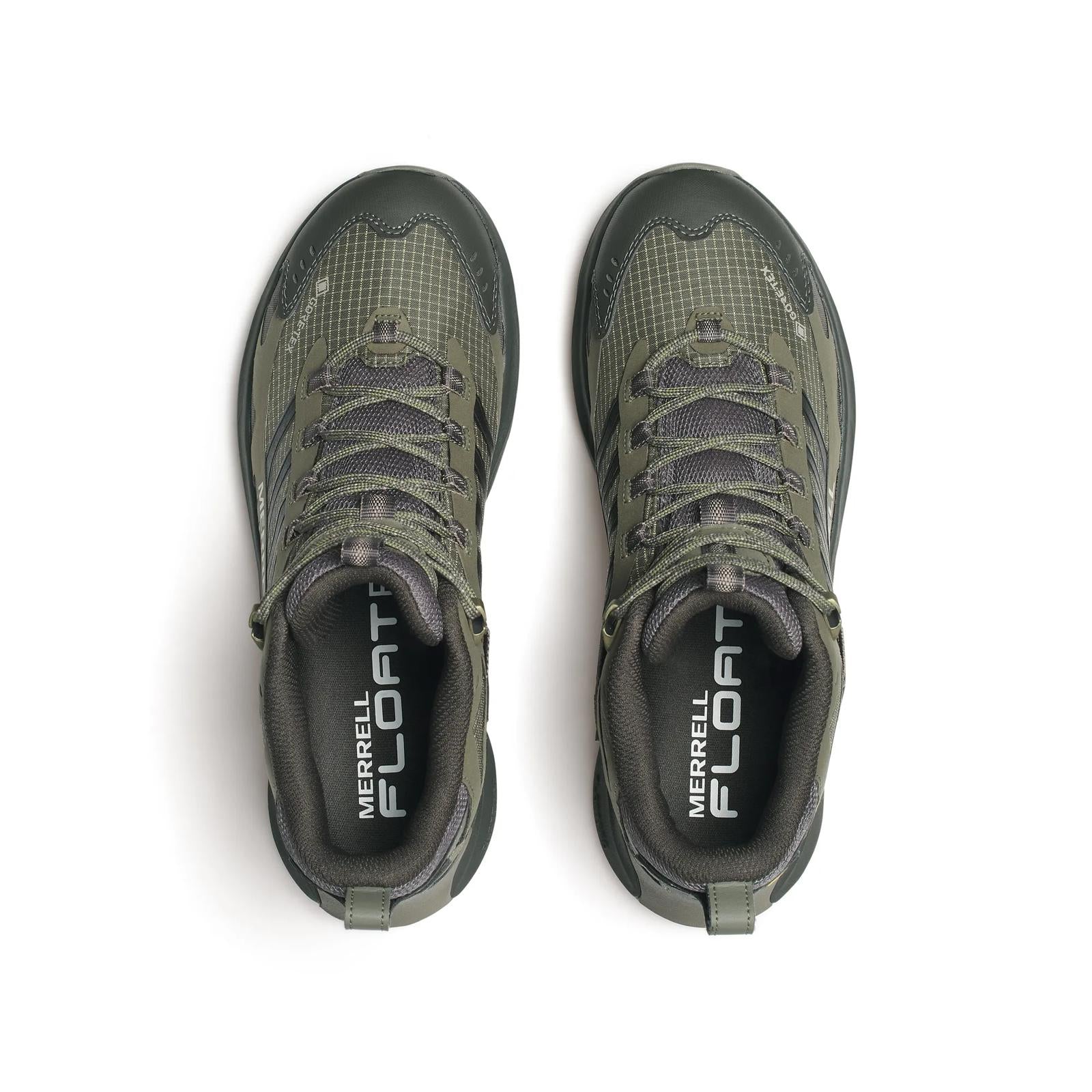 Merrell Men's Moab Speed 2 Mid GORE-TEX Wide Width Olive
