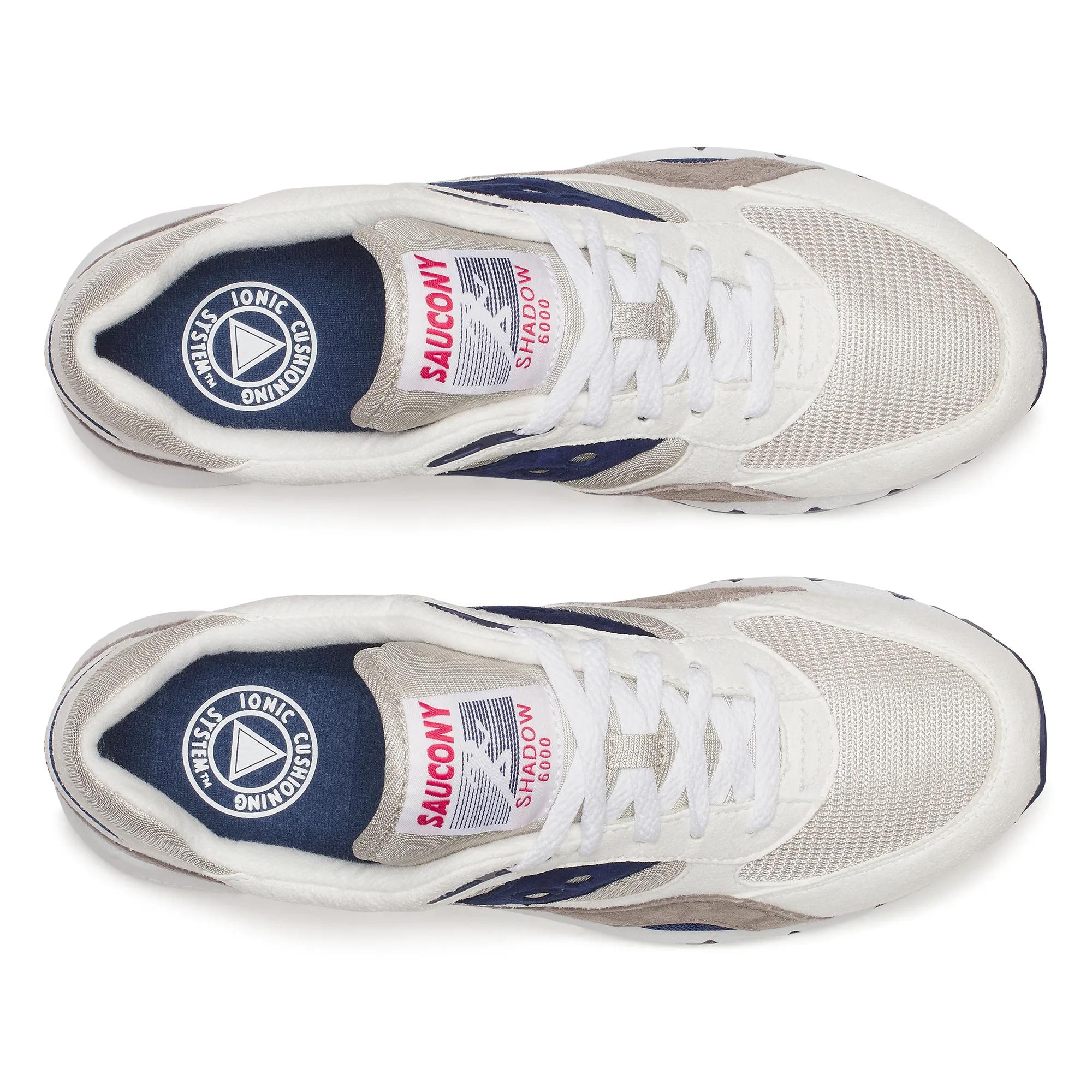 Saucony Shadow 6000 White | Grey | Navy
