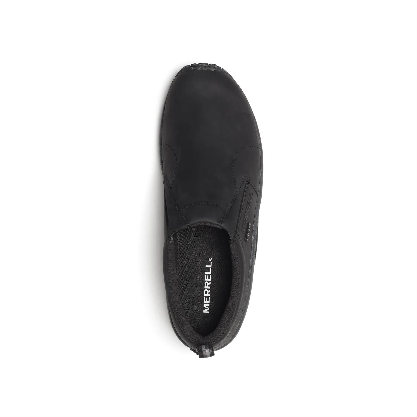 Merrell Men's Jungle Moc Nubuck Waterproof Black