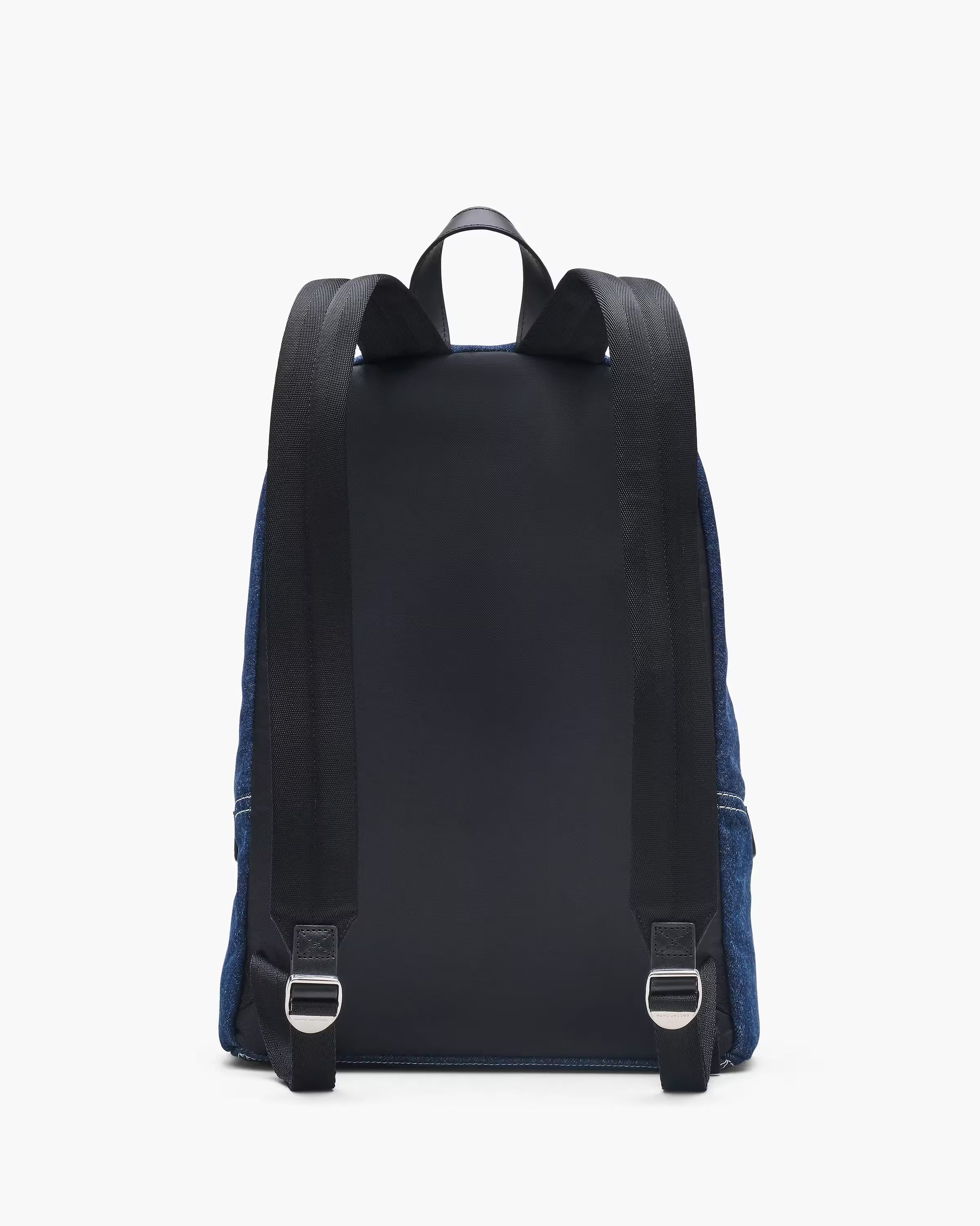 Marc Jacobs The Biker Colorblock Denim Large Backpack Indigo Multi
