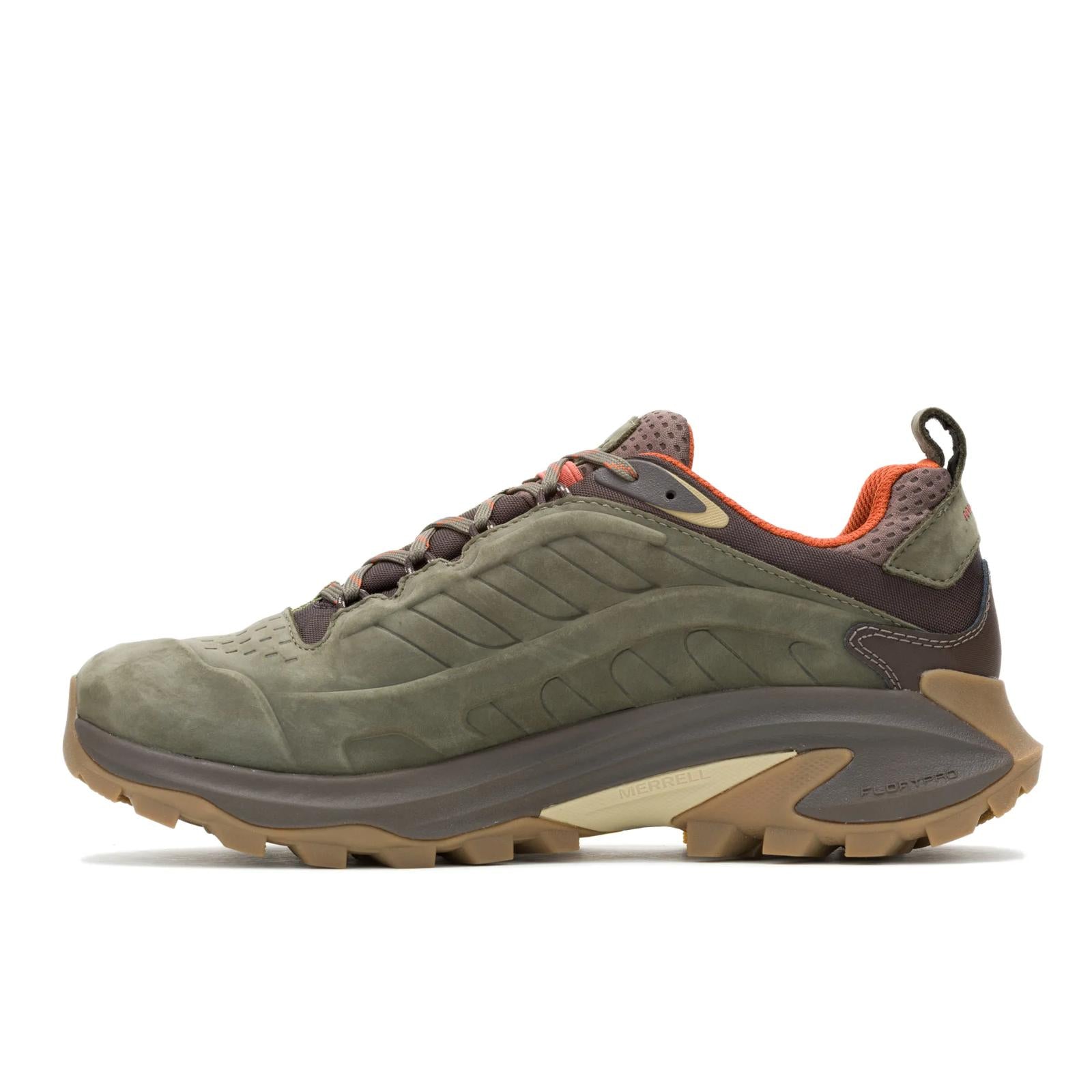 Merrell Men's Moab Speed 2 Leather Waterproof Olive