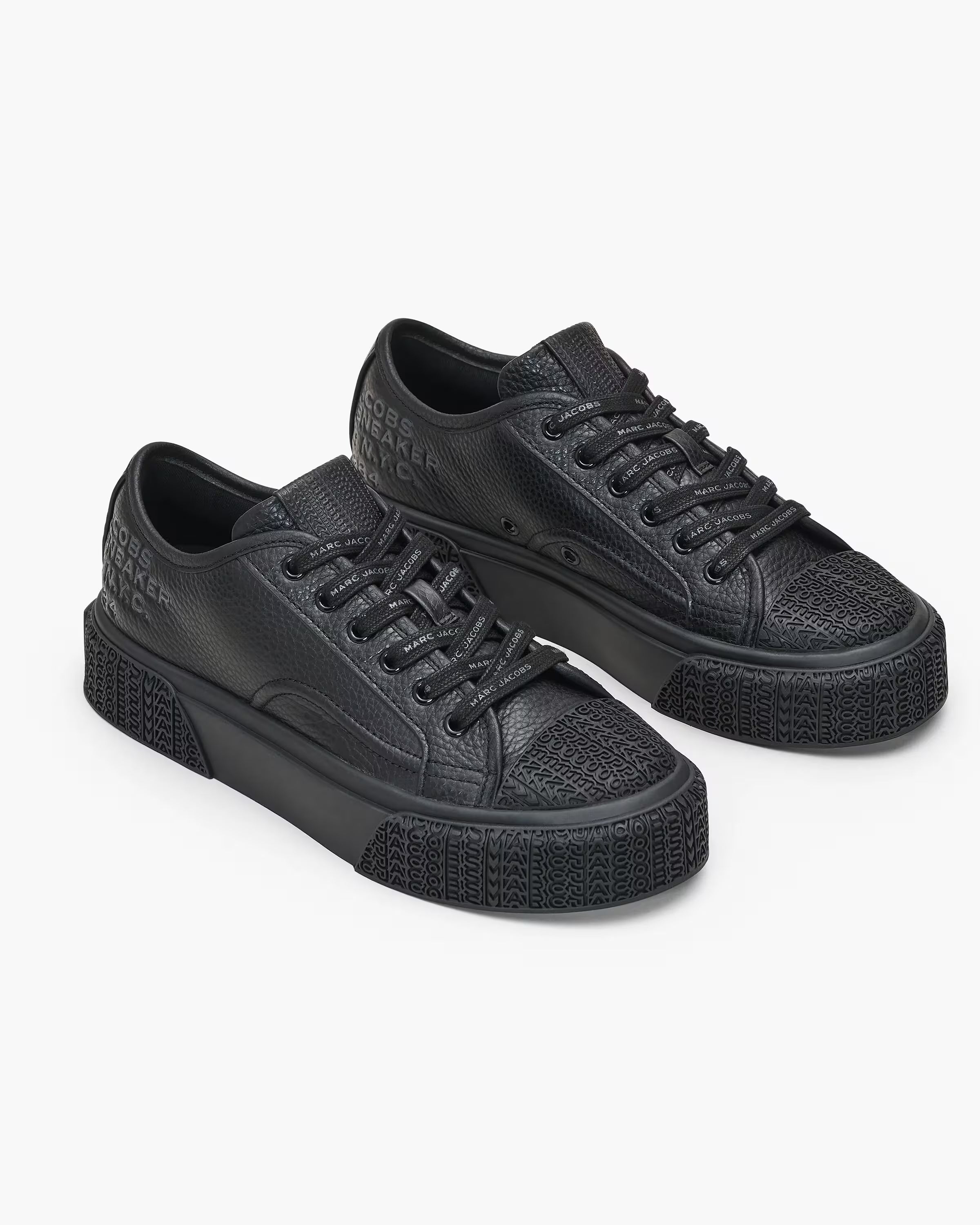 Marc Jacobs The Leather Sneaker Black