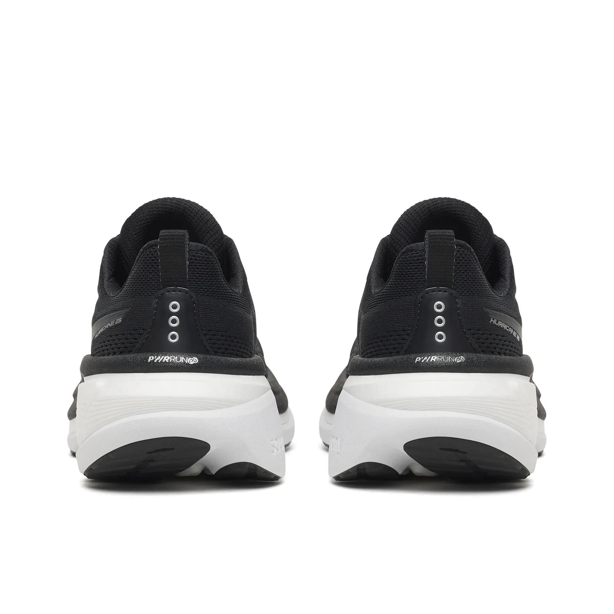 Saucony Women's Hurricane 25 Wide Black | White
