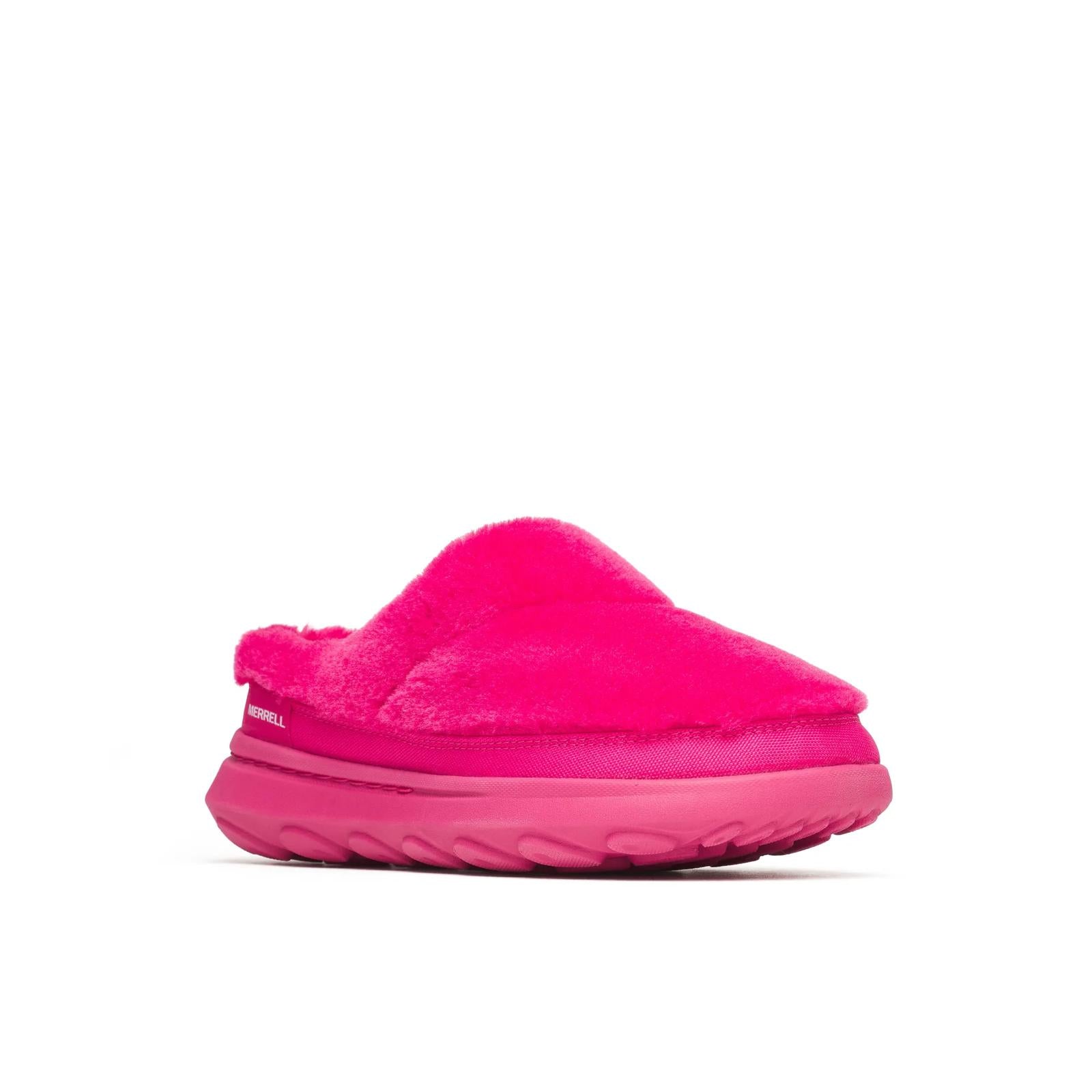 Merrell Women's Hut Moc 2 Slide Cozy Cerise