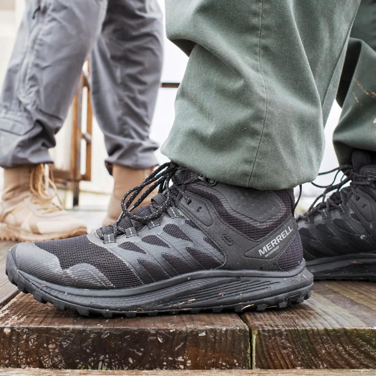 Merrell Men's Nova 3 Mid Tactical Waterproof Boot Dark Coyote