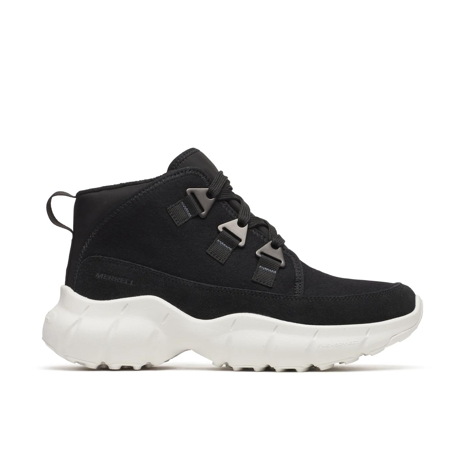 Merrell Women's Clover Mid Wool Waterproof Black