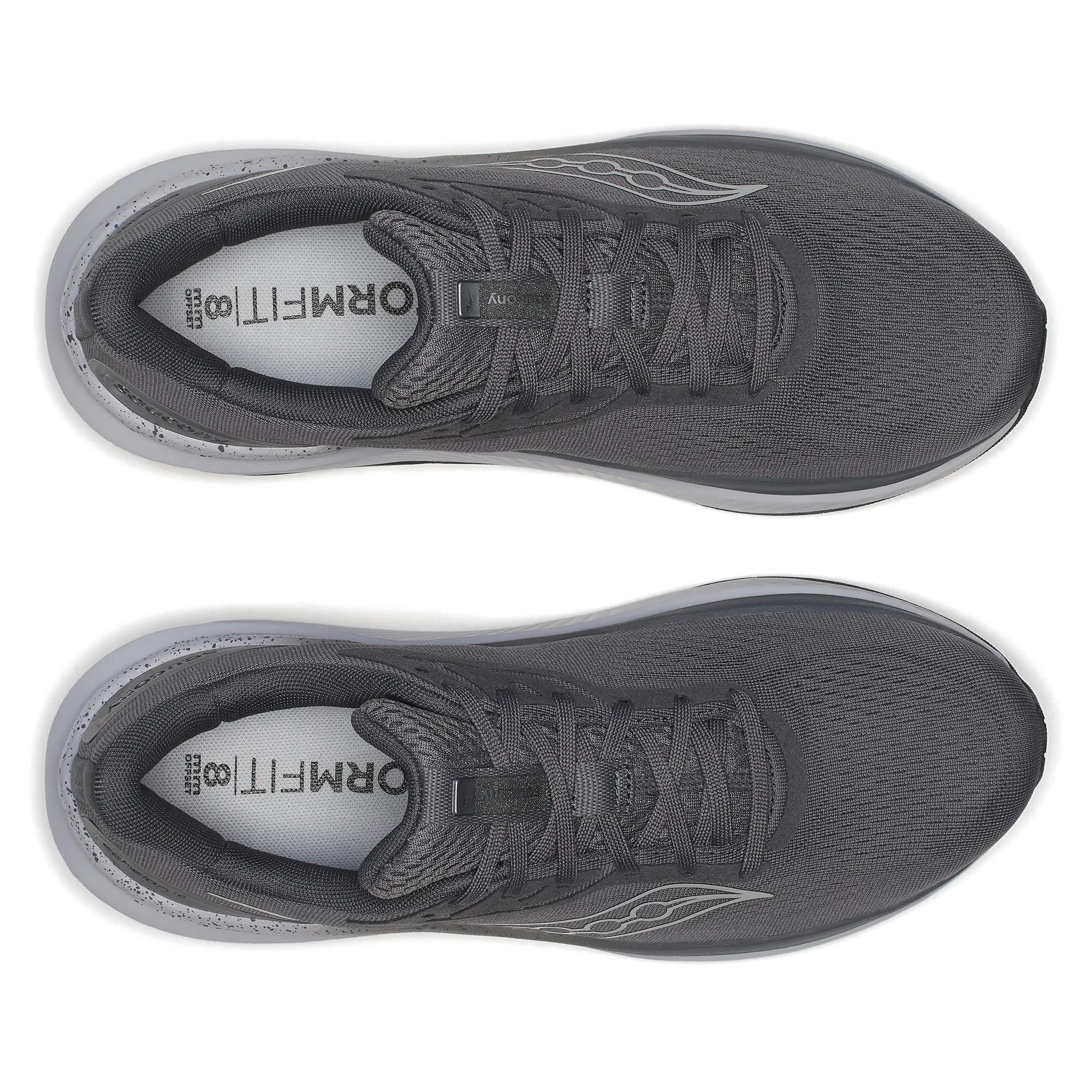 Saucony Men's Echelon 10 Extra Wide Carbon | Black