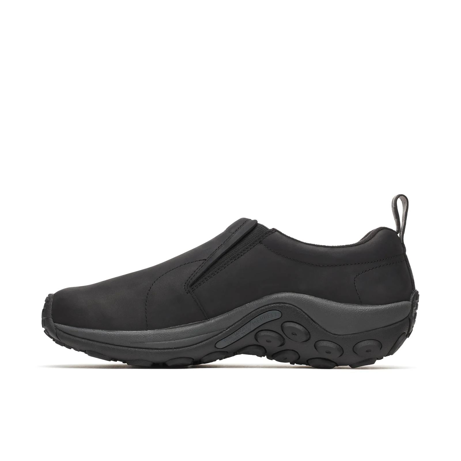 Merrell Men's Jungle Moc Nubuck Waterproof Black