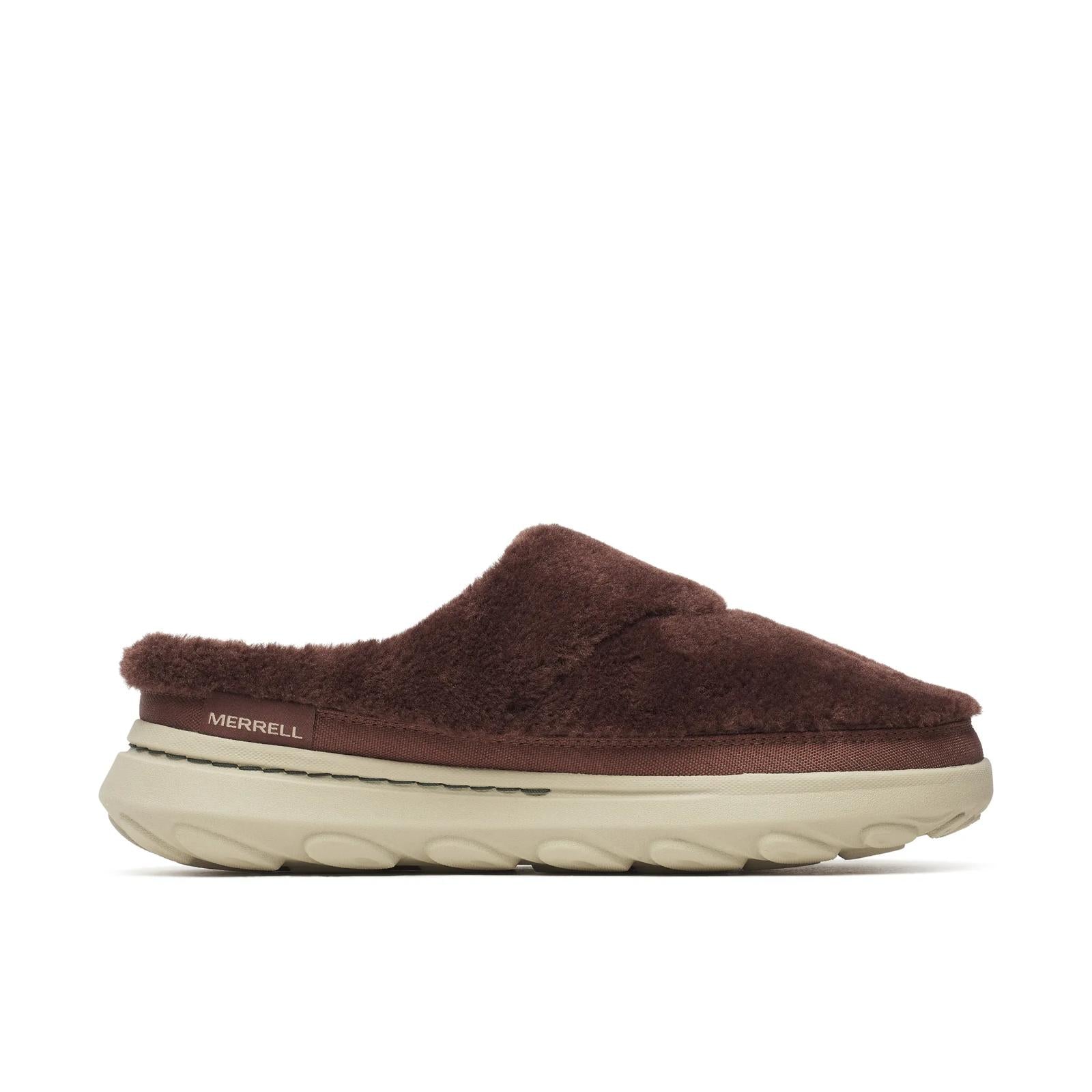 Merrell Men's Hut Moc 2 Slide Cozy Sequoia
