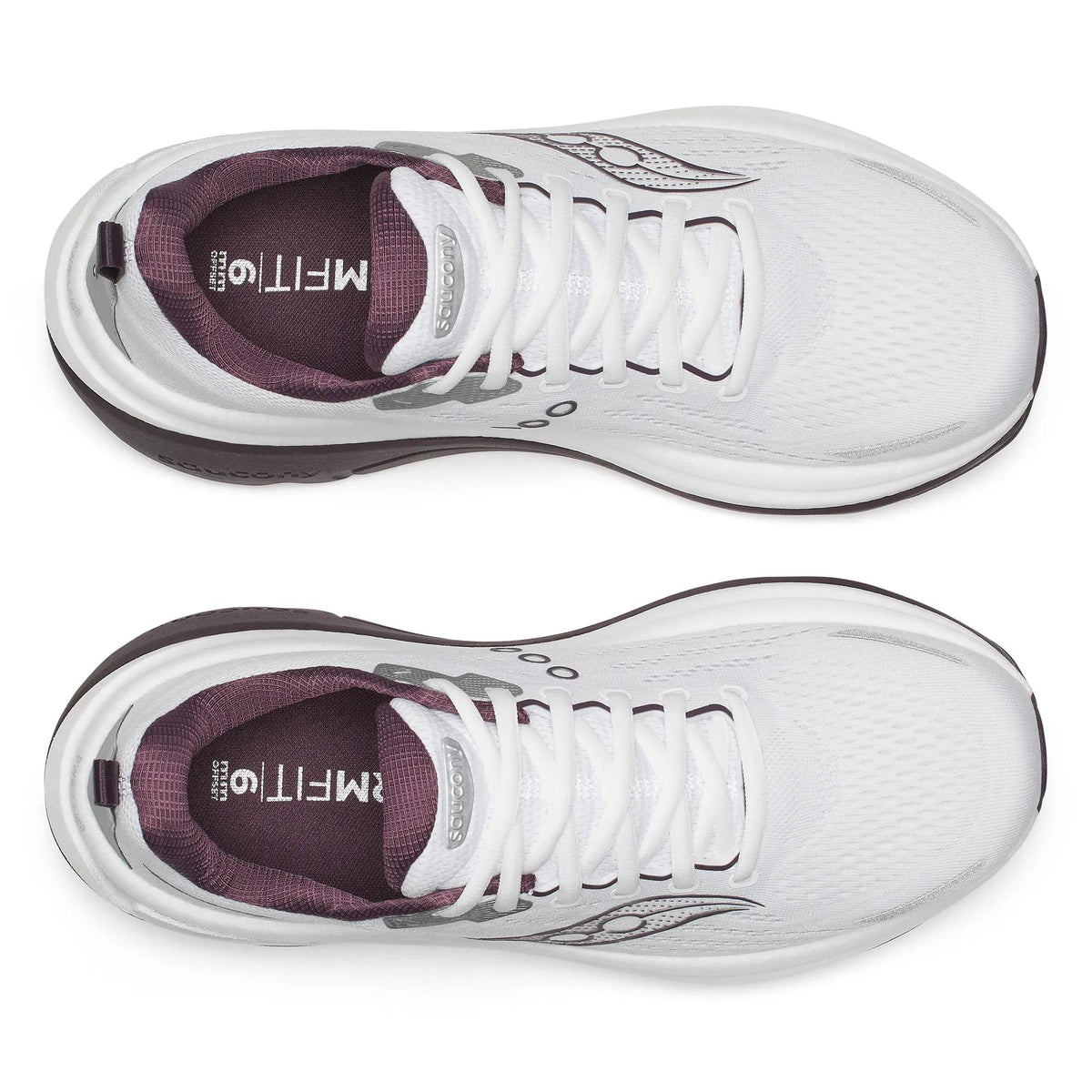 Saucony Men's Hurricane 25 White | Wine
