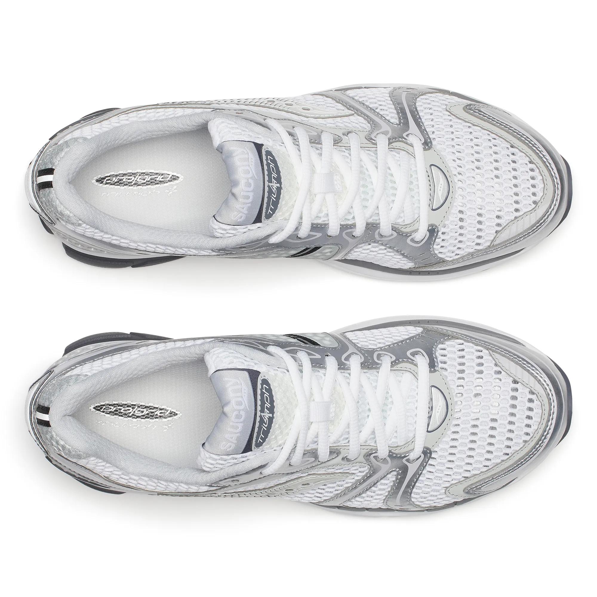 Saucony ProGrid Triumph 4 White | Silver