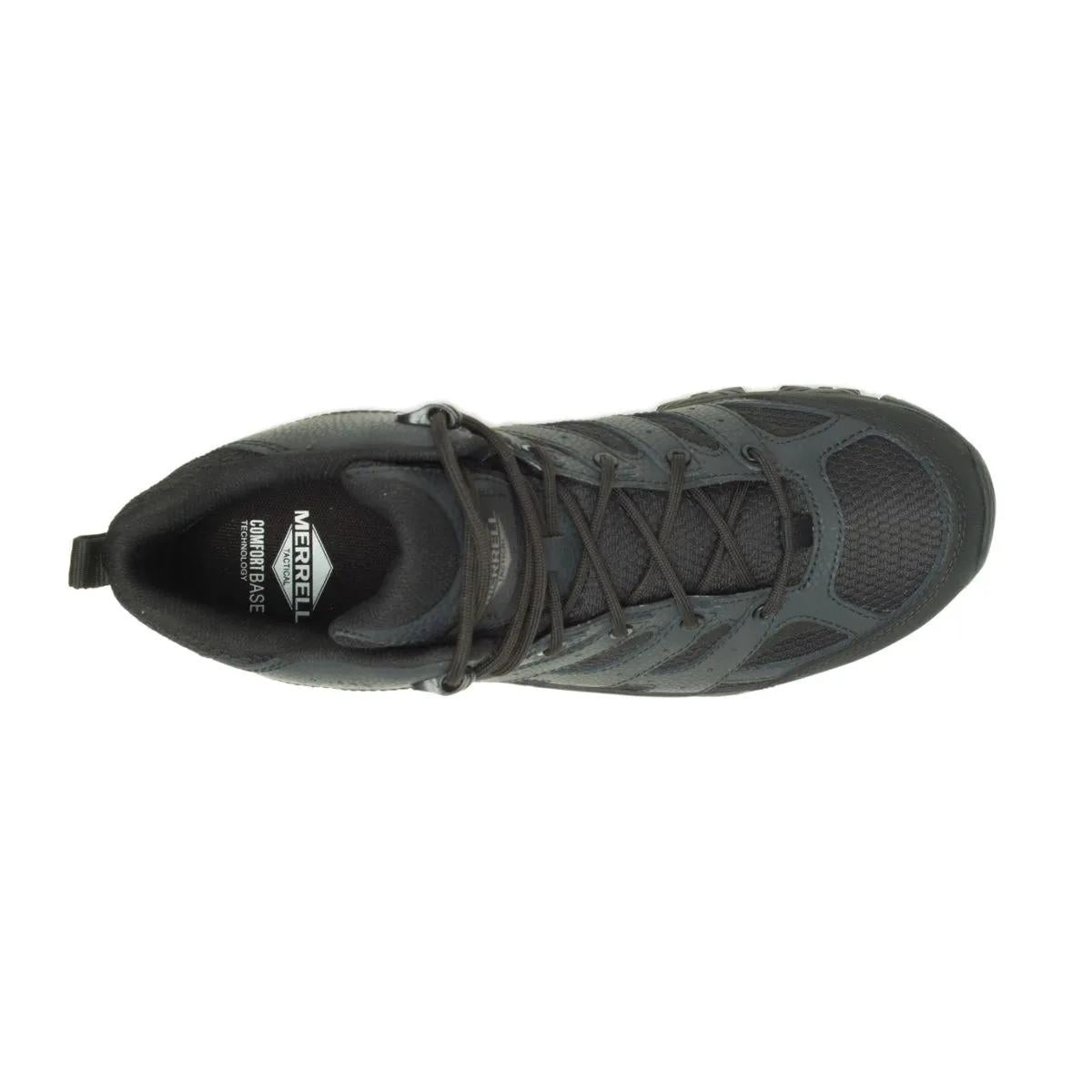 Merrell Men's Moab 3 Mid Tactical Waterproof Black
