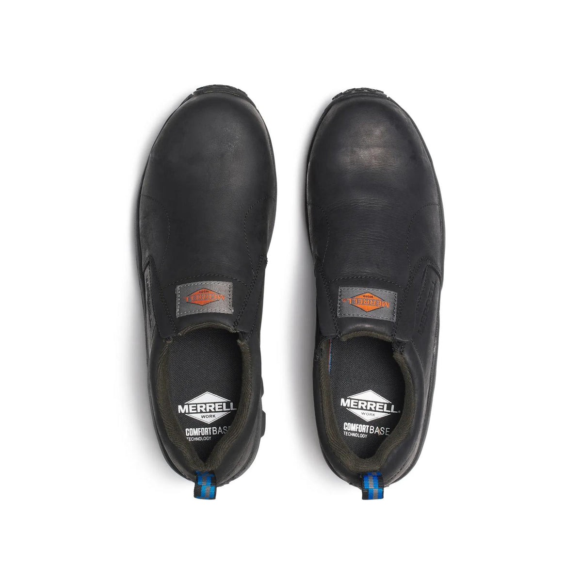 Merrell Men's Jungle Moc Leather Comp Toe Work Shoe Black