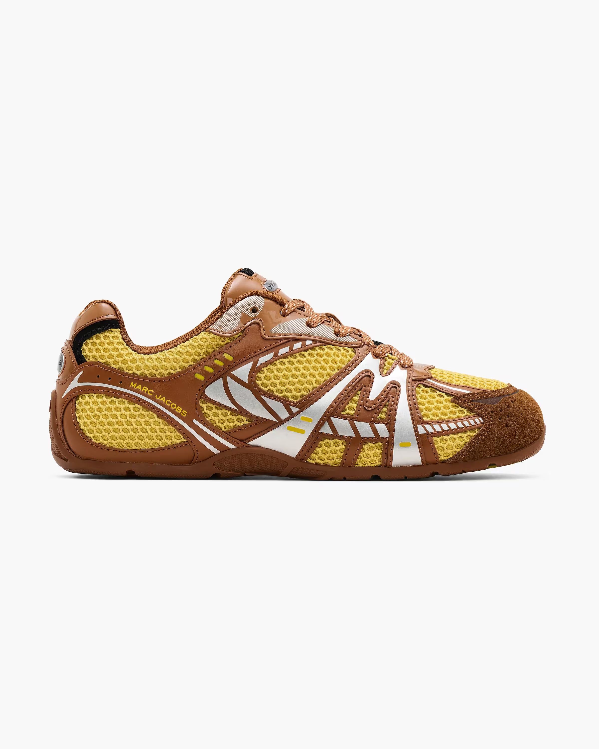 Marc Jacobs The Thin Outline Logo Webbing Strap Wolf Grey Multi