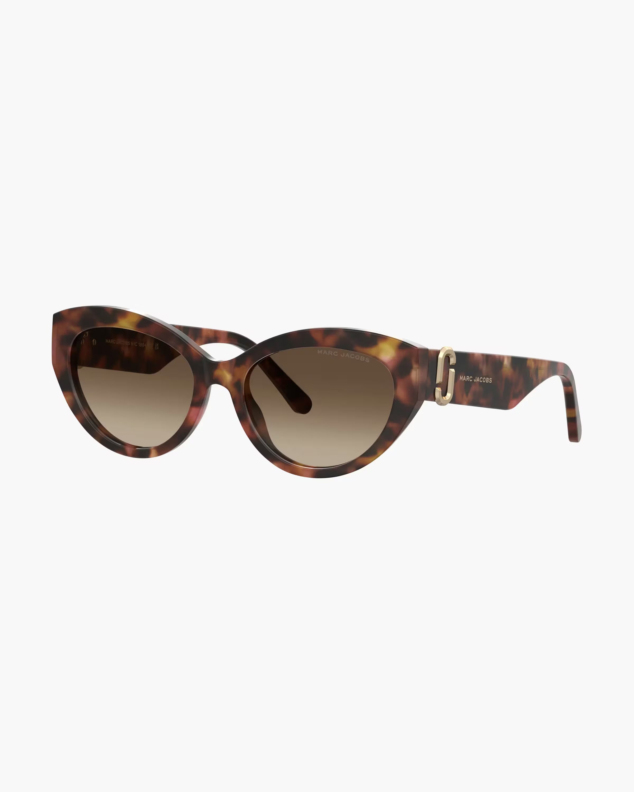 Marc Jacobs The J Marc Cat Eye Sunglasses Havana Multi