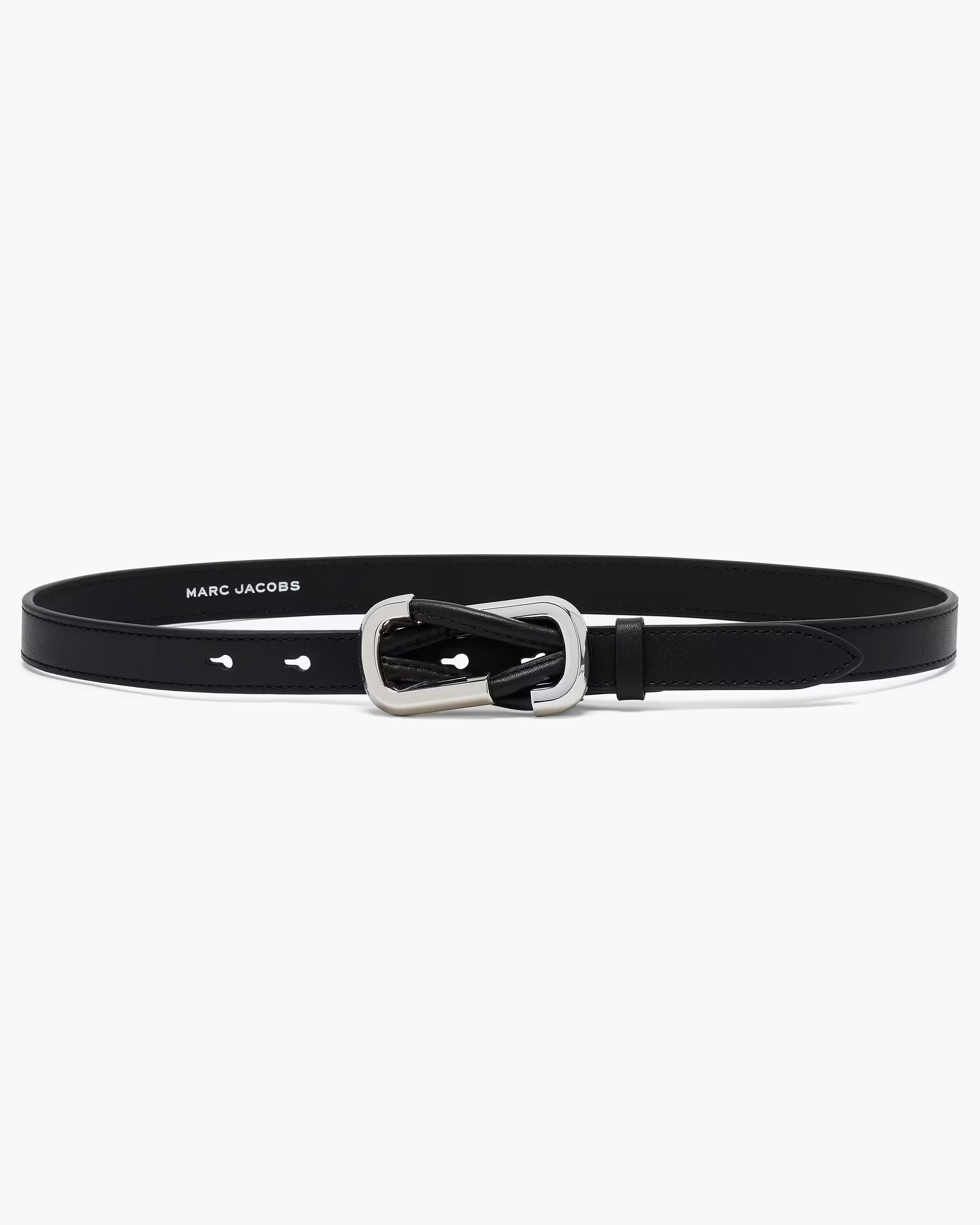 Marc Jacobs The Dual Belt Black/Silver